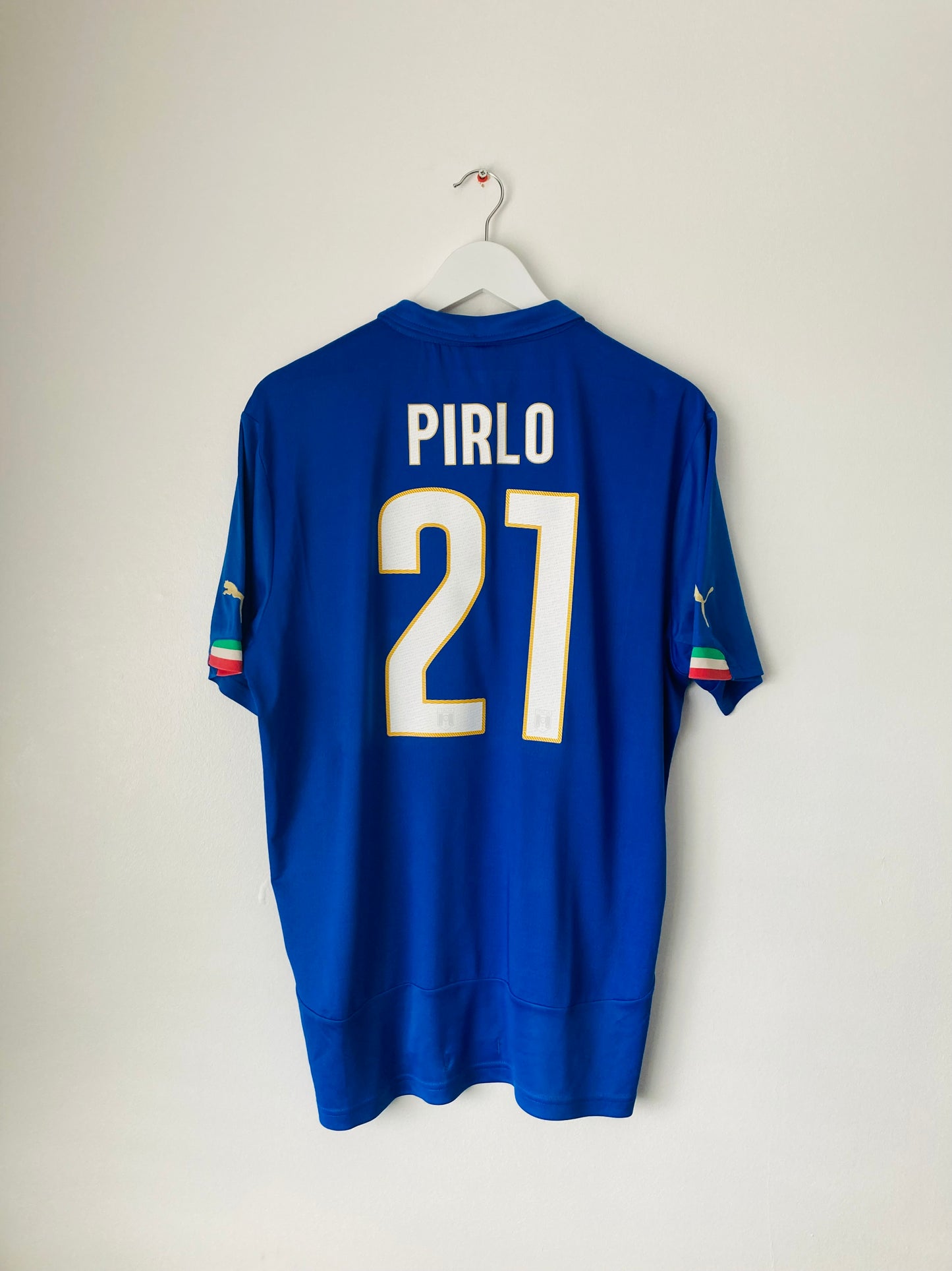 Italy home football shirt W/C 2014 Pirlo XL