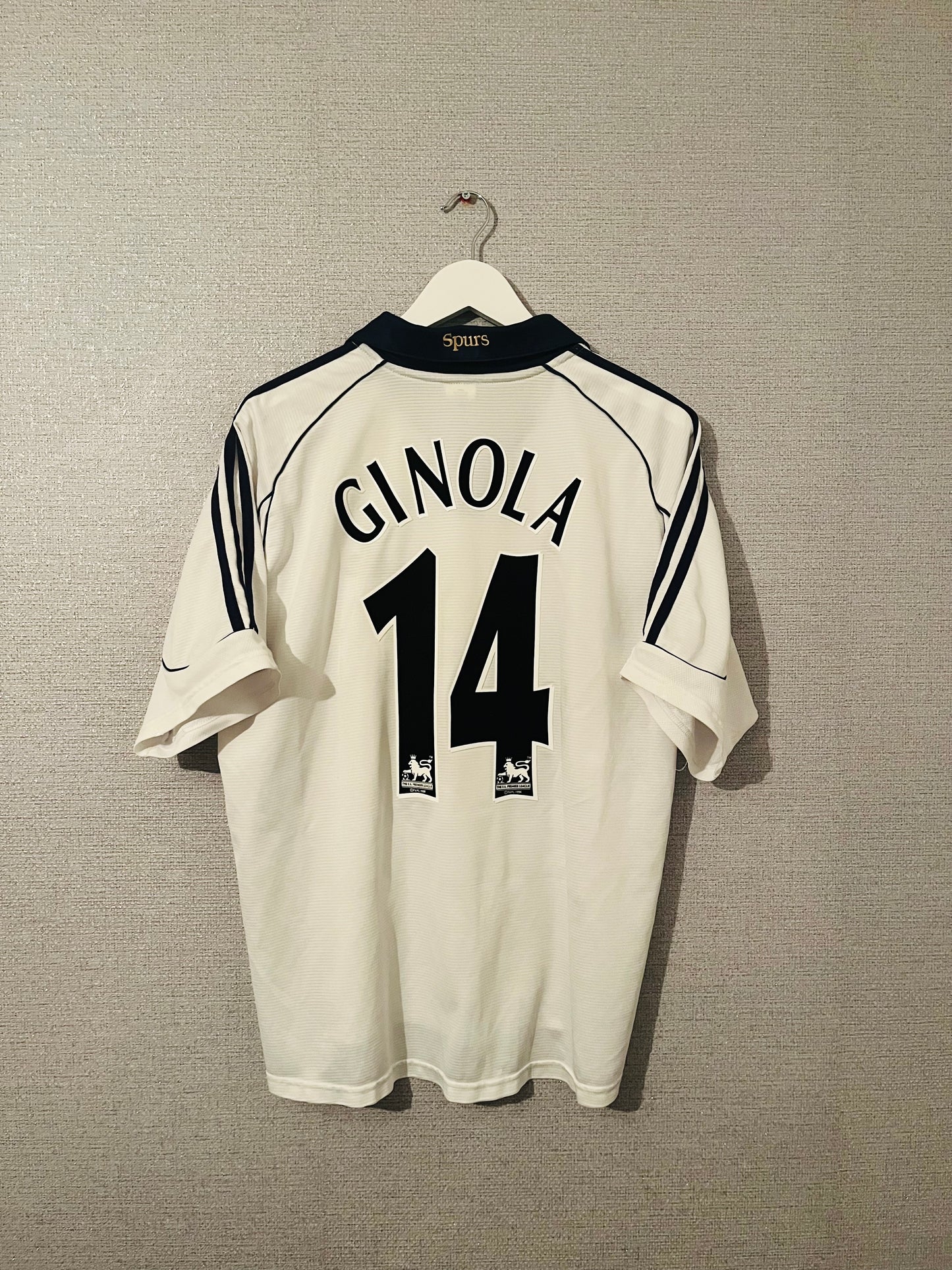 Tottenham Hotspur home football shirt 1999/2001 Ginola XL