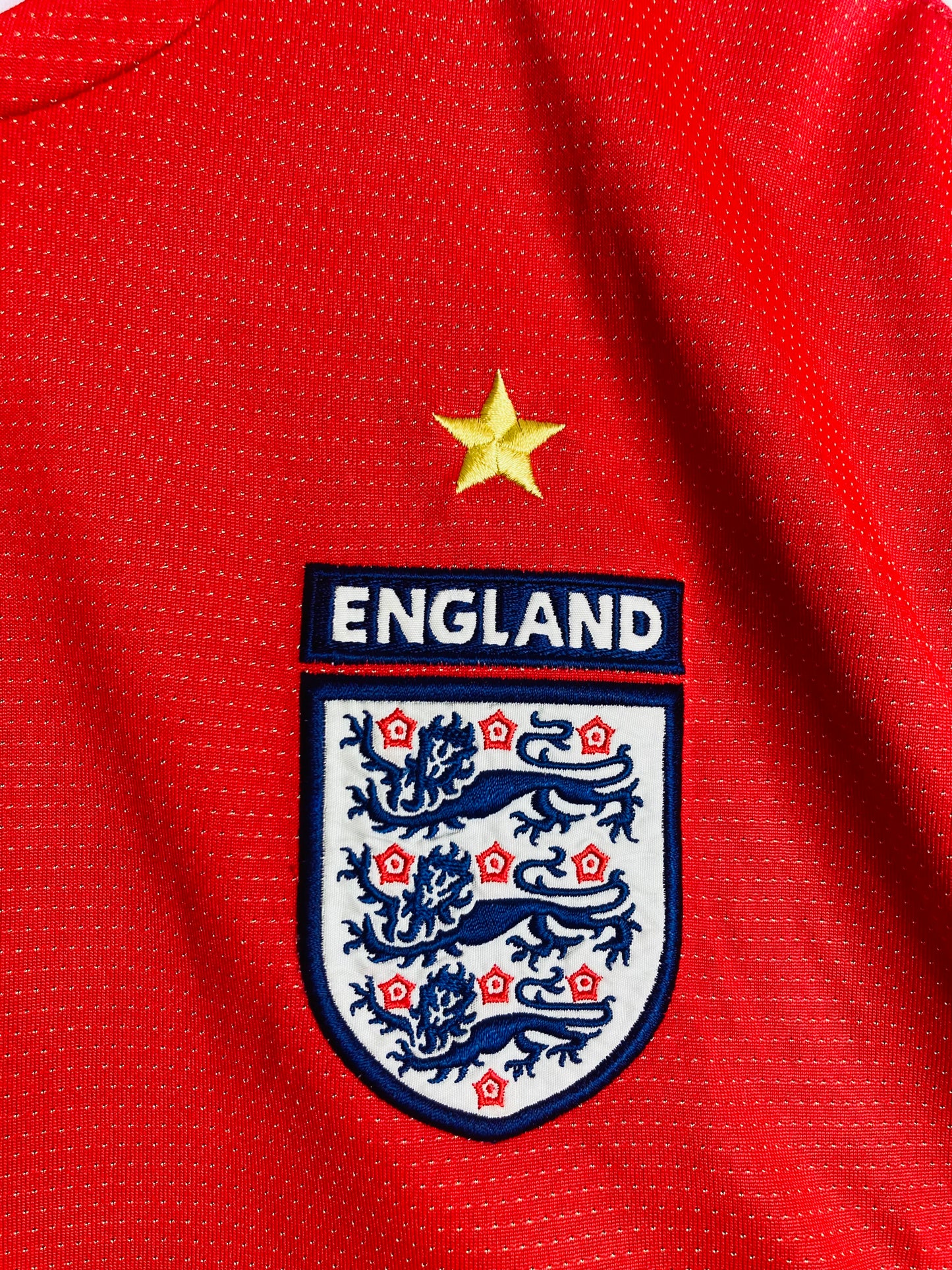 England away football shirt Euro 2004 Beckham XL