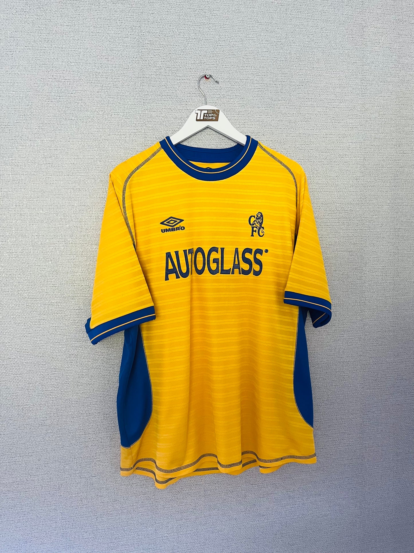 Chelsea away football shirt 2000/02 Desailly XXL