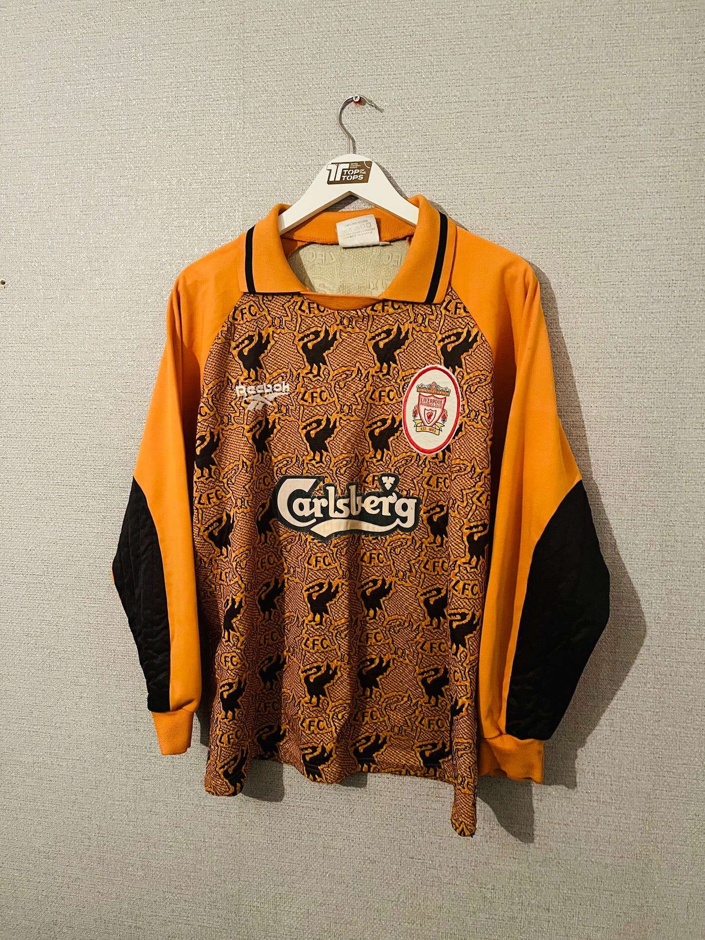 Liverpool goalkeeper football shirt 1996/97 medium