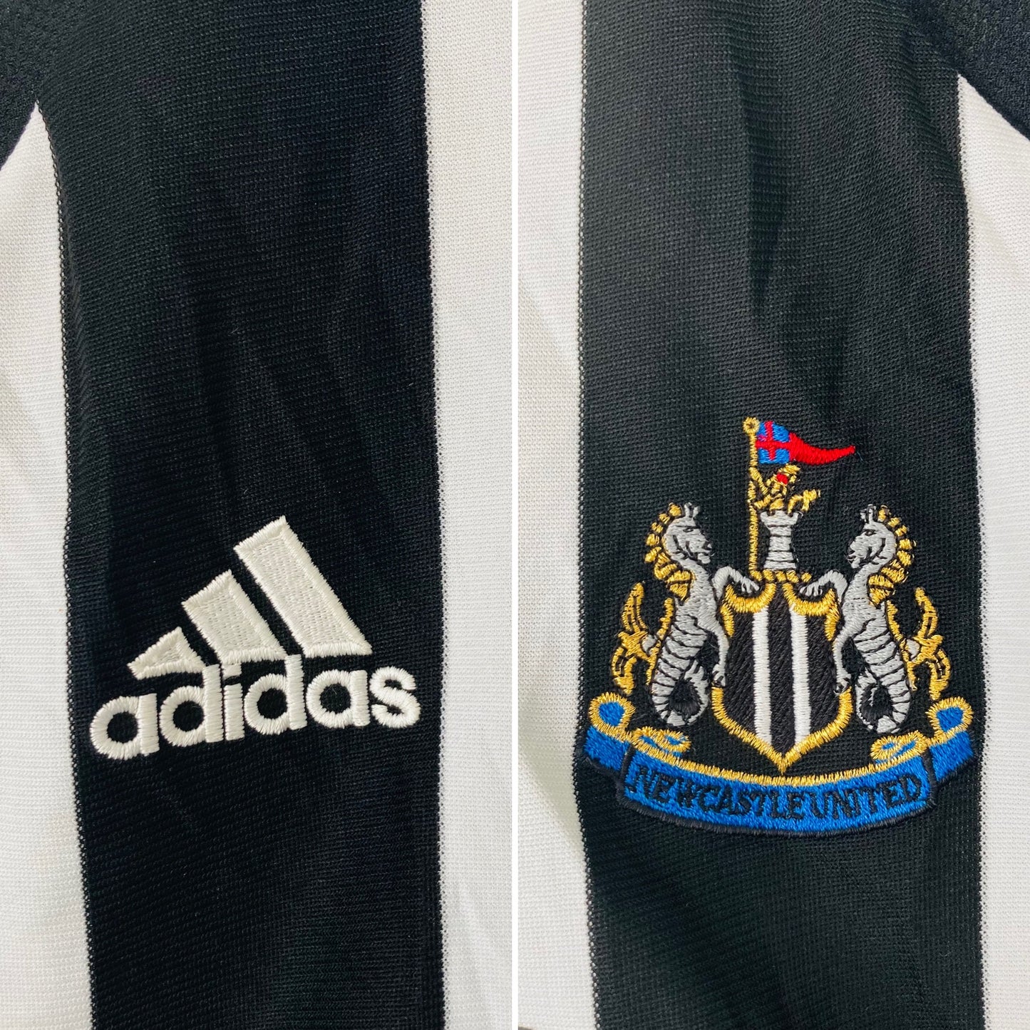 Newcastle United home football shirt 2005/07 Shearer Large