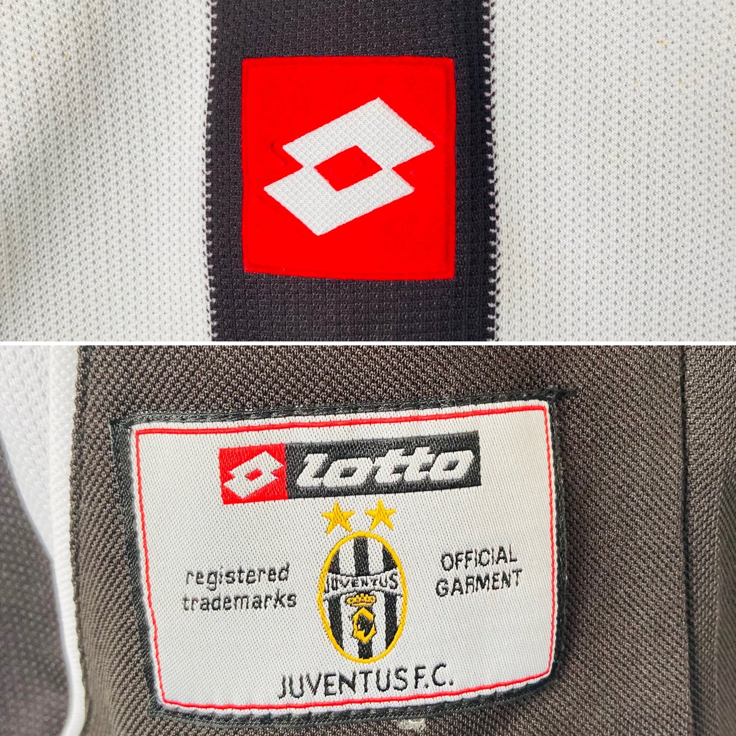 Juventus home football shirt 2002/03 Salas Large