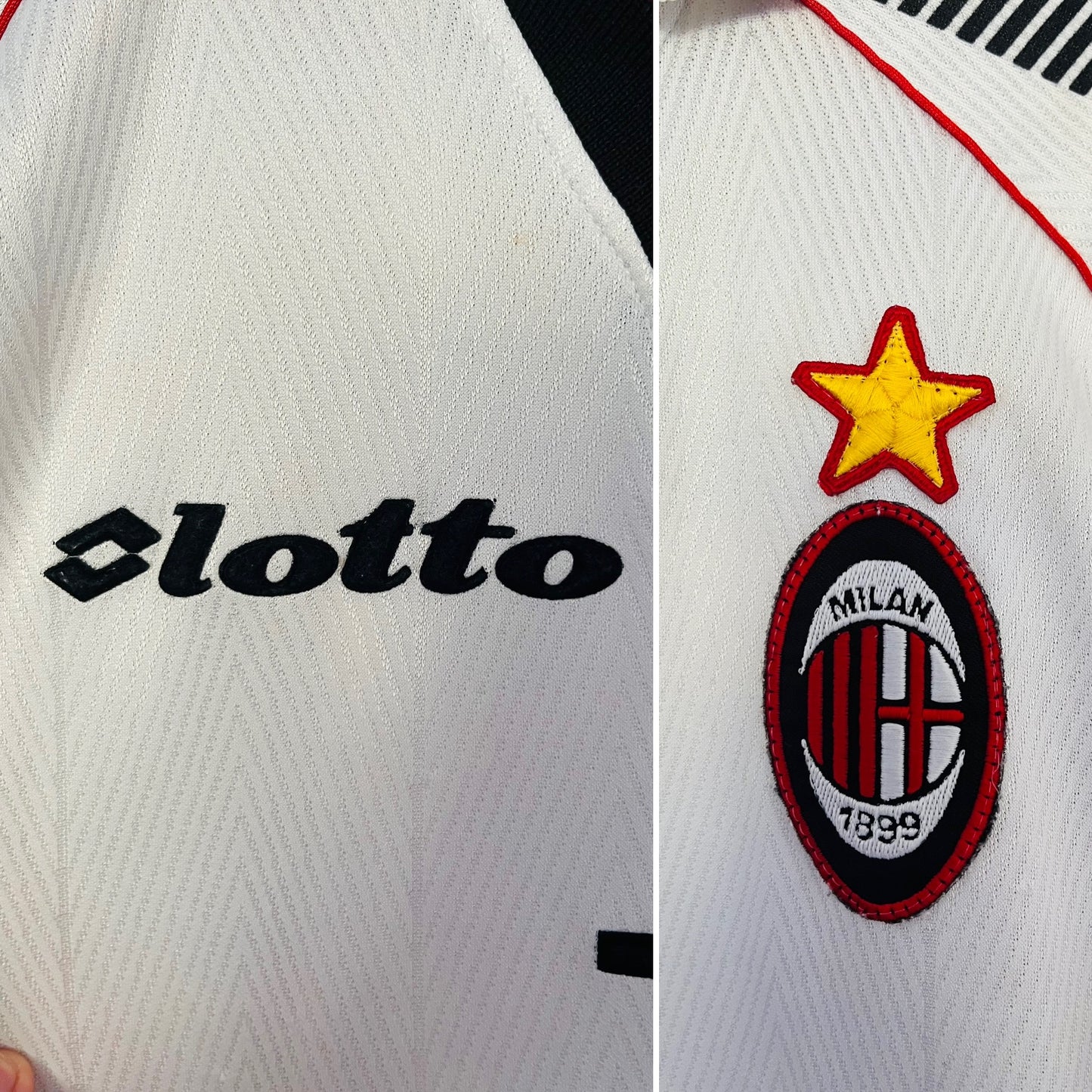 AC Milan away football shirt
1997/98 Weah Large