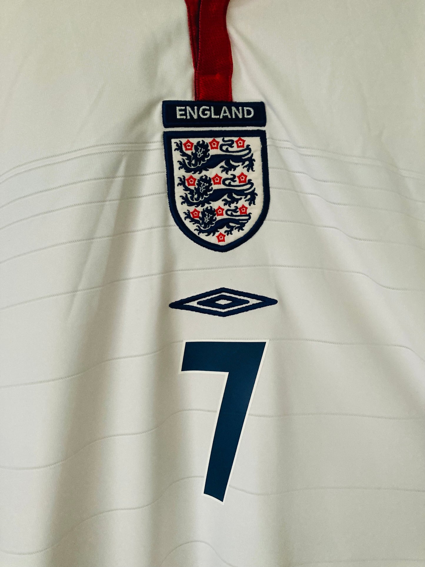 England home football shirt Euro 2004 Beckham XL