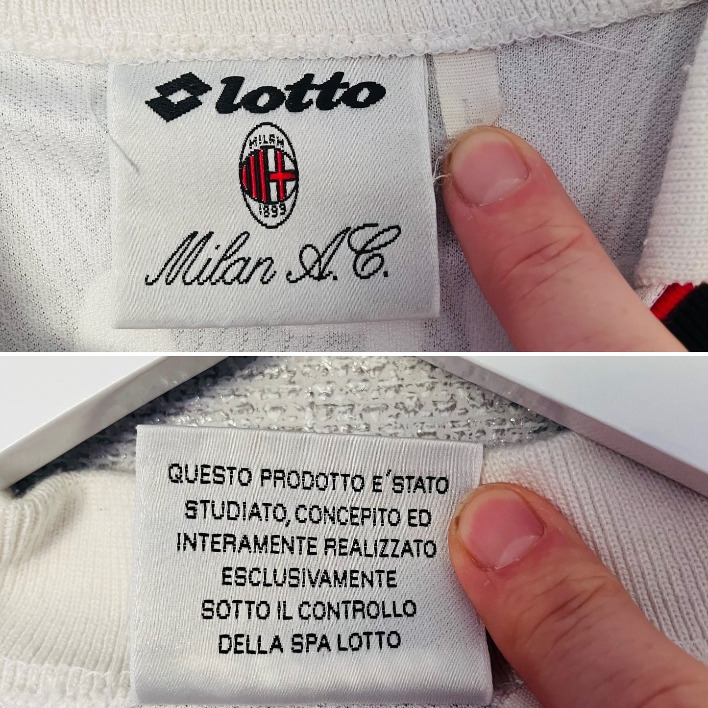 AC Milan away football shirt
1997/98 Weah Large
