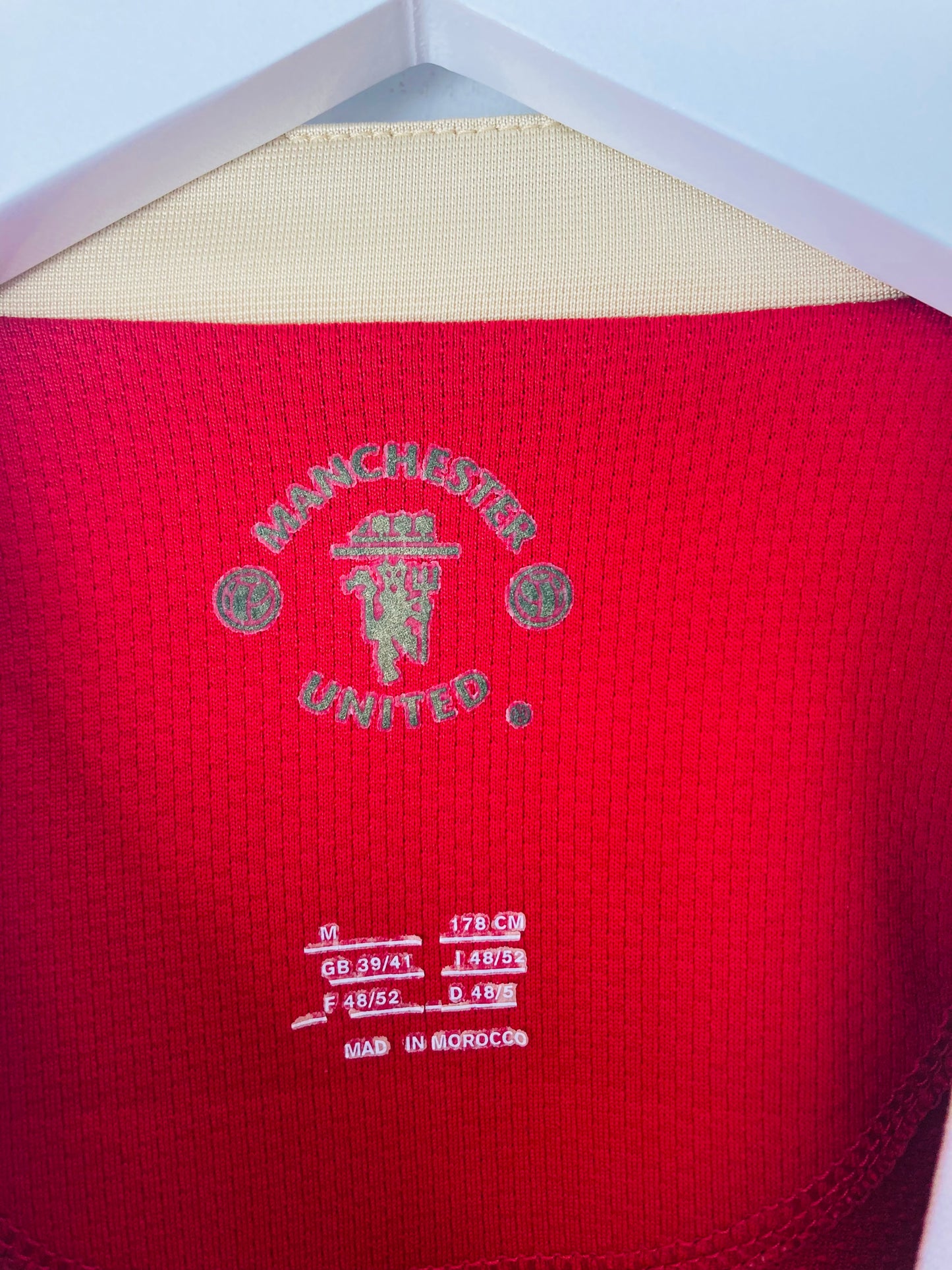 Manchester United home football shirt 2006/07 CR7 Medium
