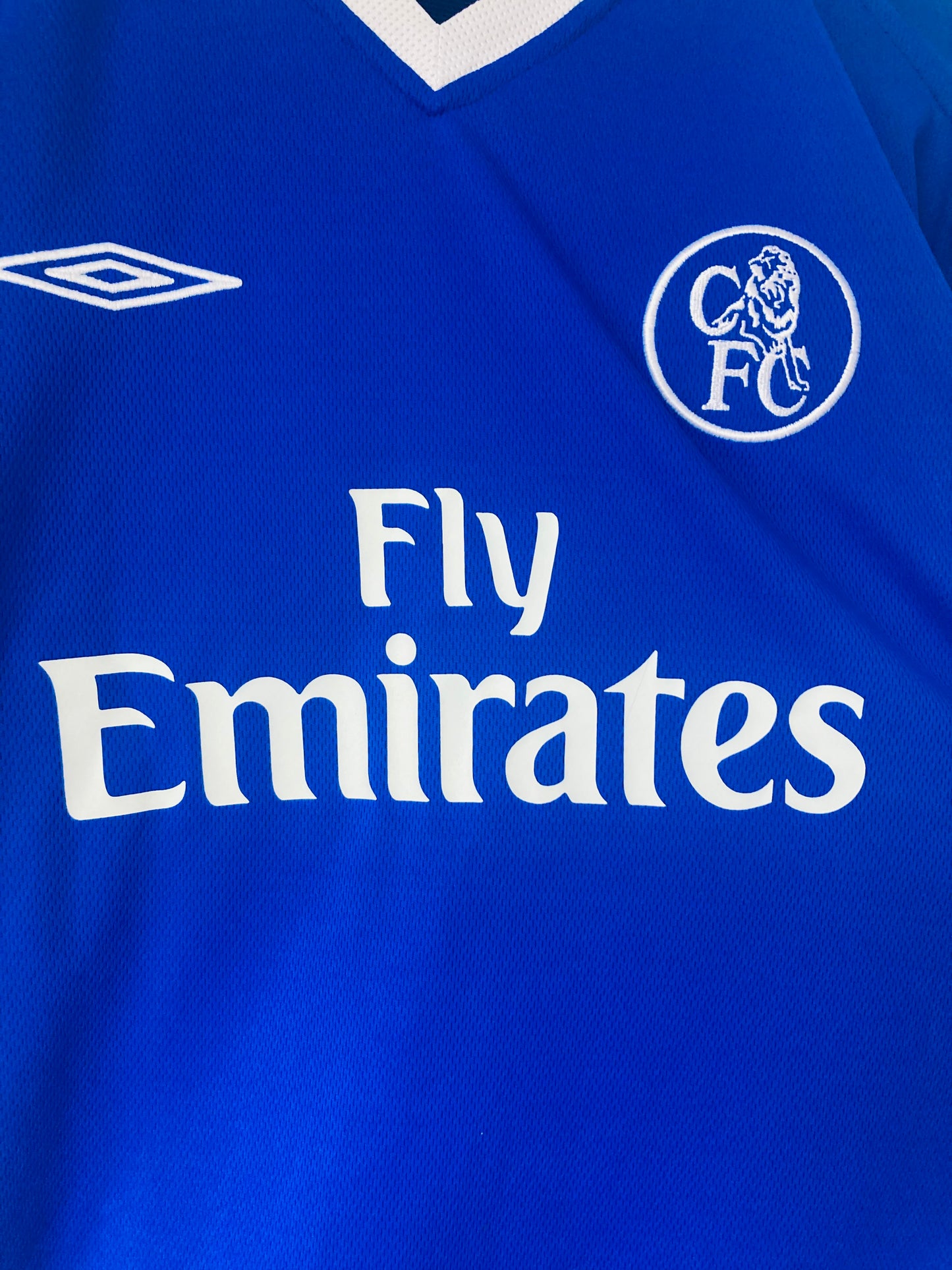 Chelsea home football shirt 2003/05 Drogba Large