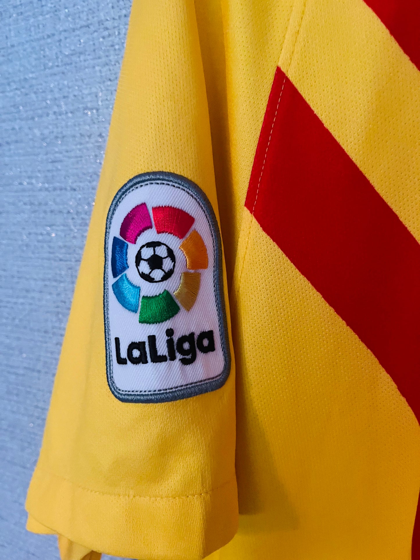 Barcelona Fourth Senyera football shirt 2019/20 Messi XXL