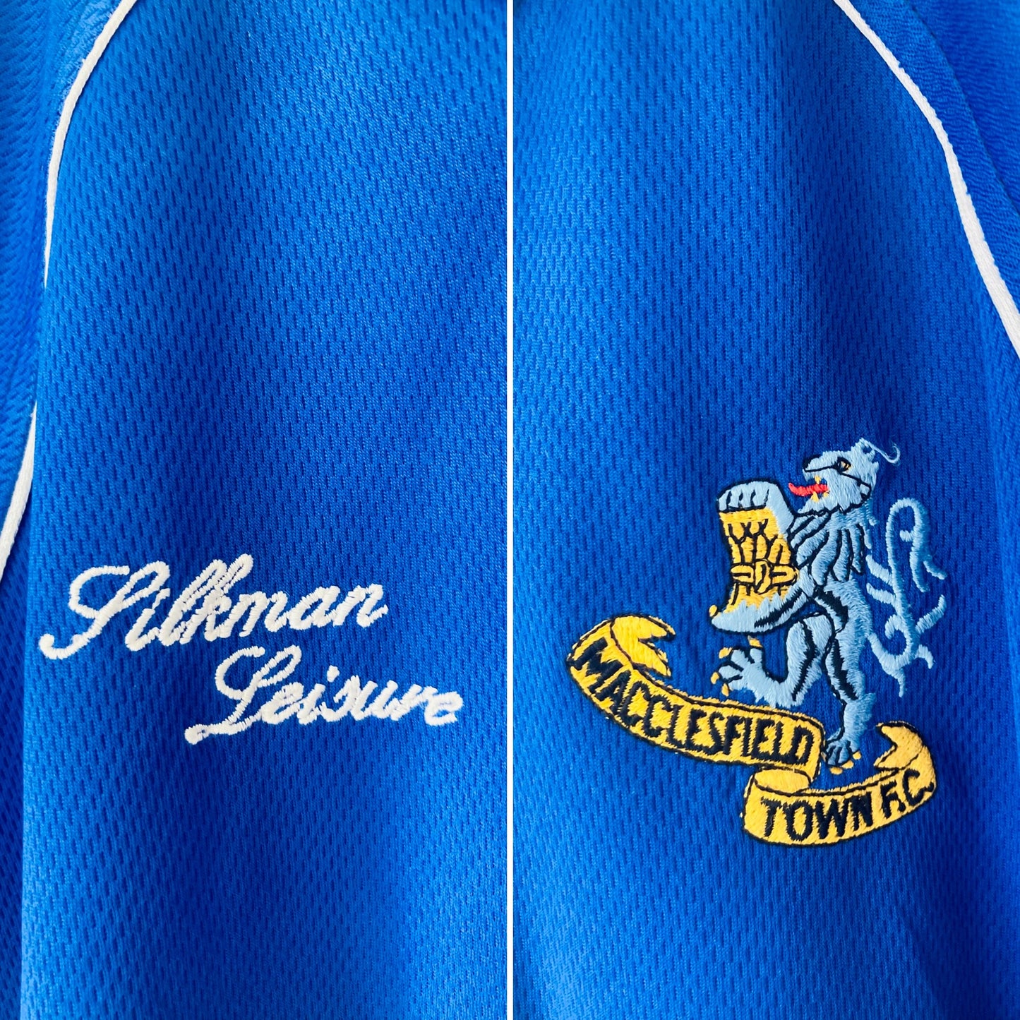 Macclesfield Town home football shirt 2001/03 Large