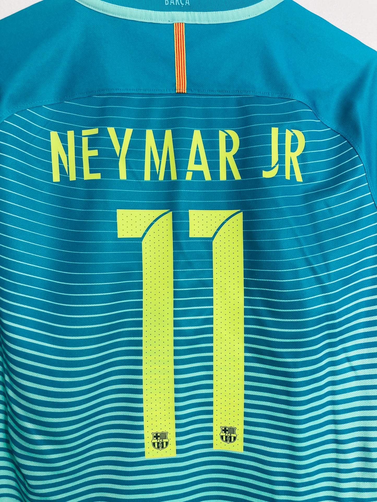 Barcelona third football shirt 2016/17 Neymar Jr Medium