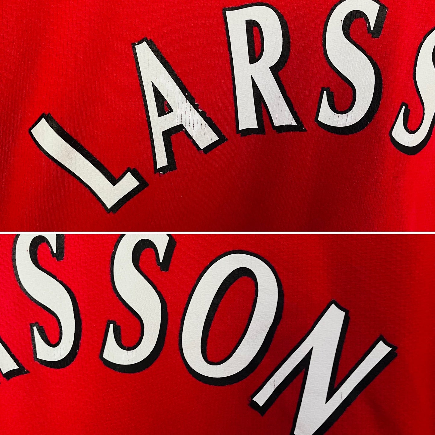 Manchester United home football shirt 2006/07 Larsson Medium