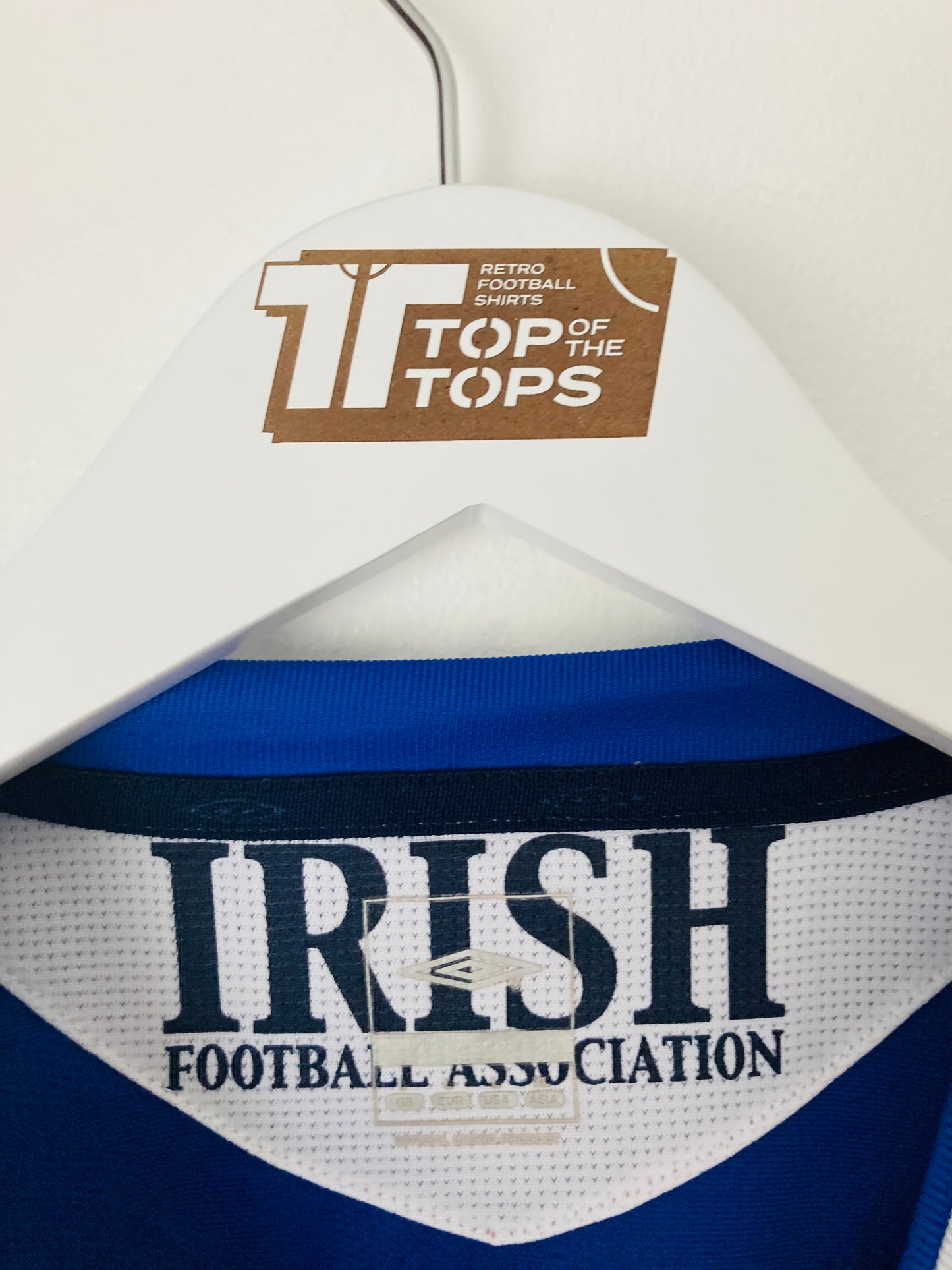 Northern Ireland away football shirt 2006/07 Large