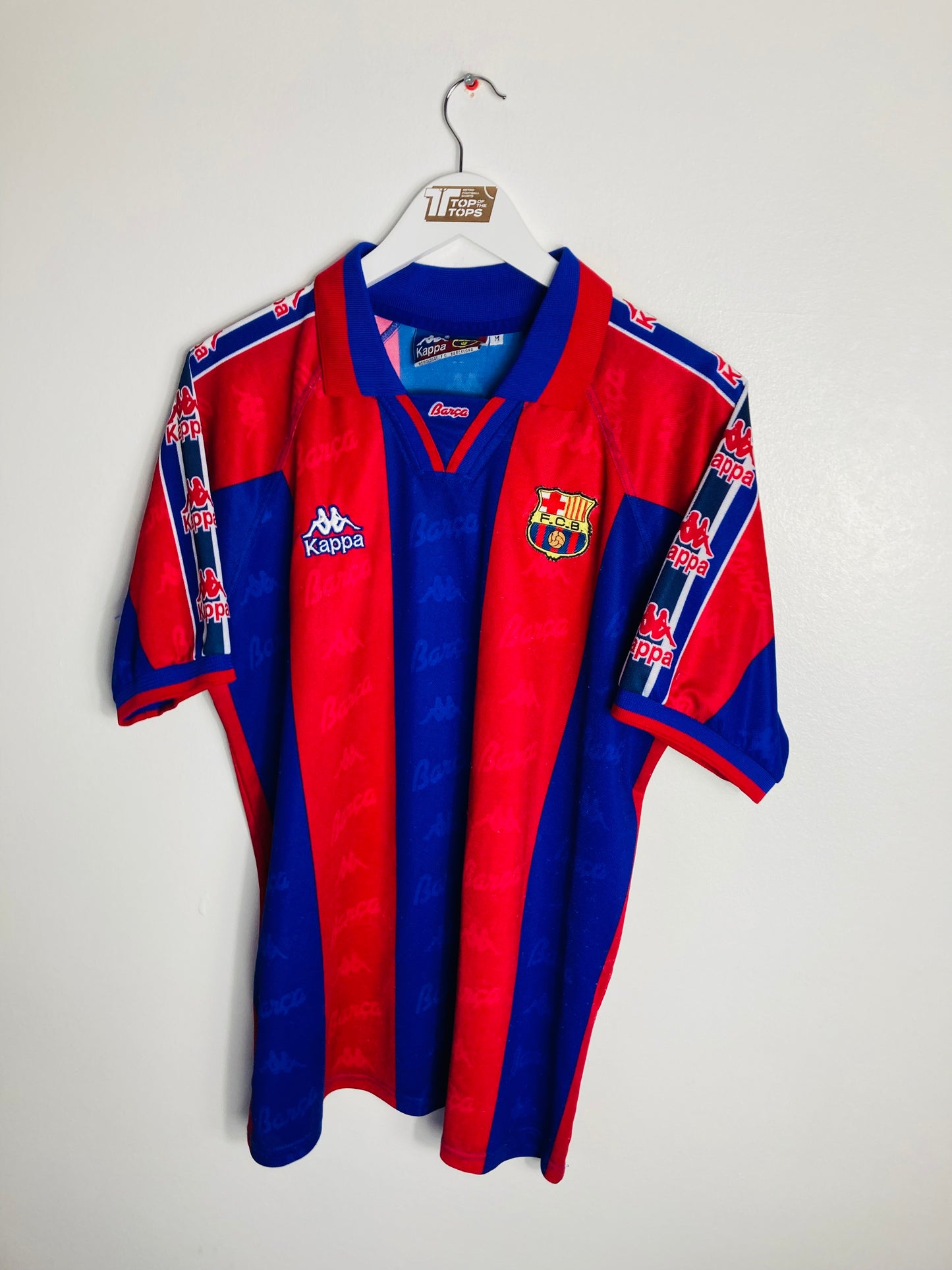 Barcelona home football shirt R9 1995/96 Medium