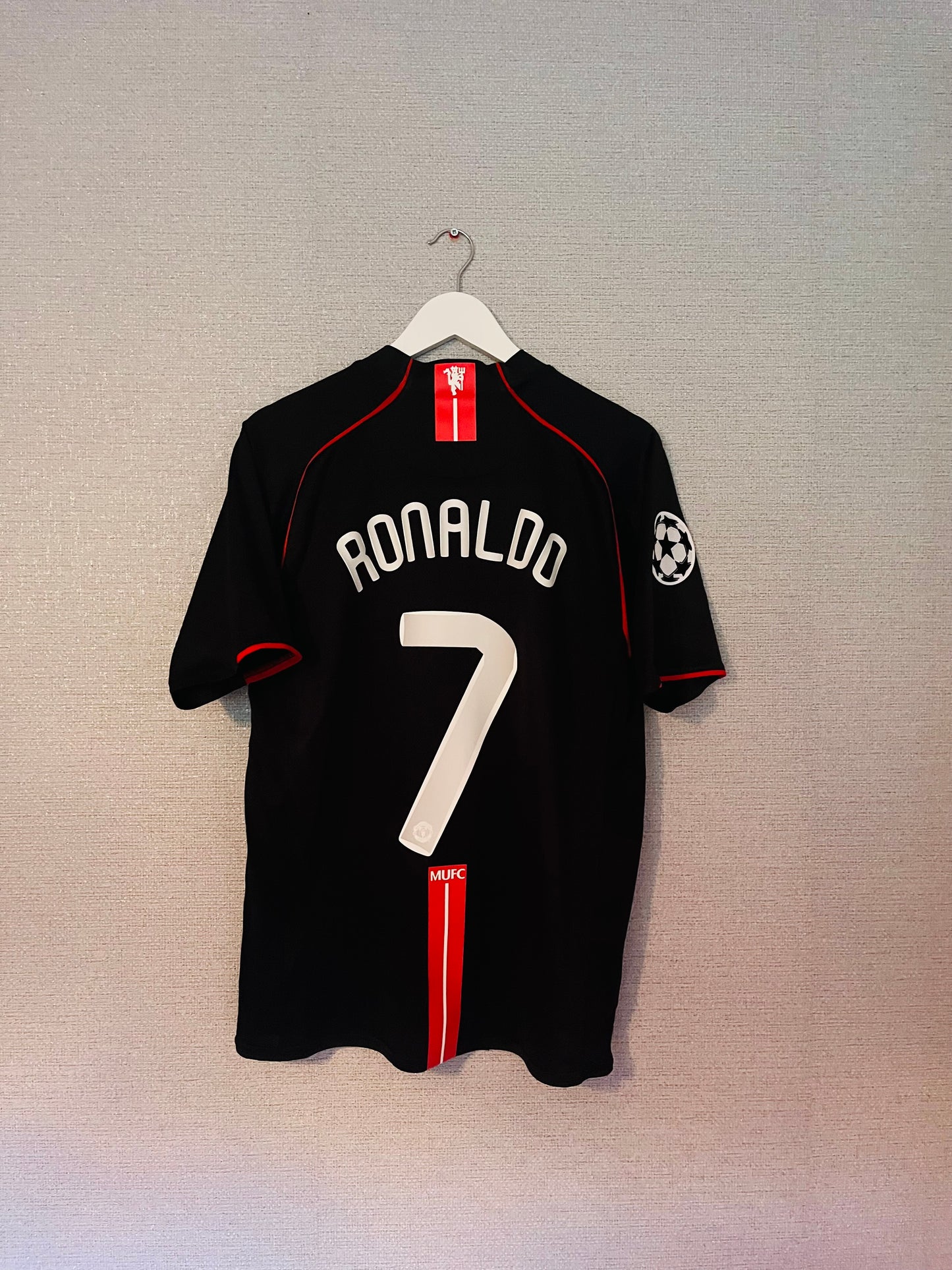 Manchester United away football shirt 2007/08 CR7 Medium