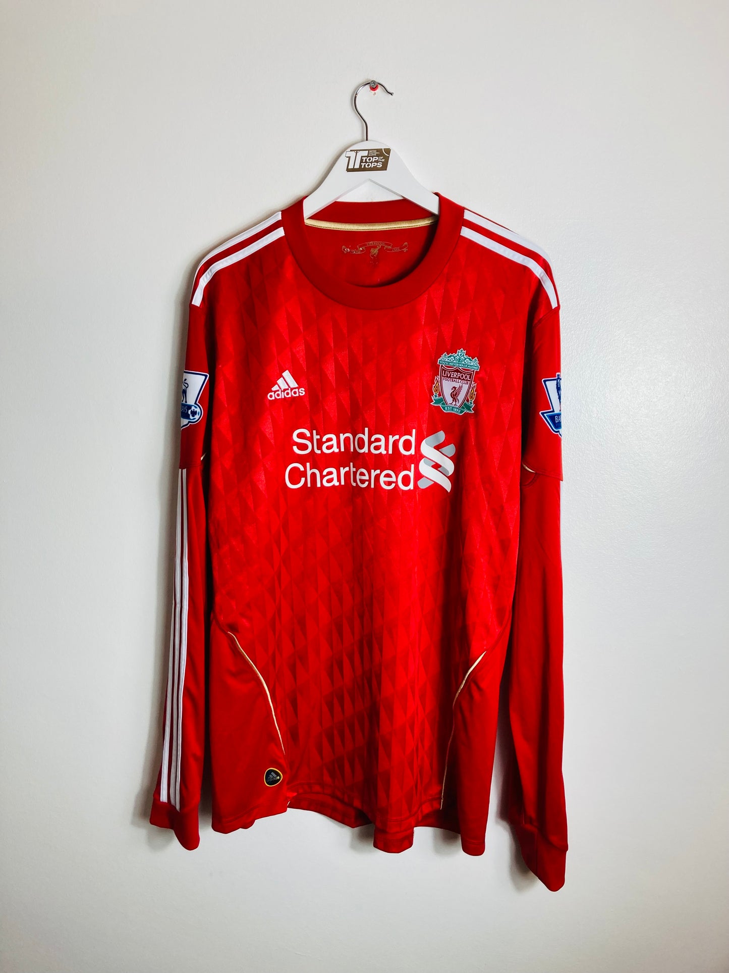 Liverpool home football shirt 2010/12 Maxi XL