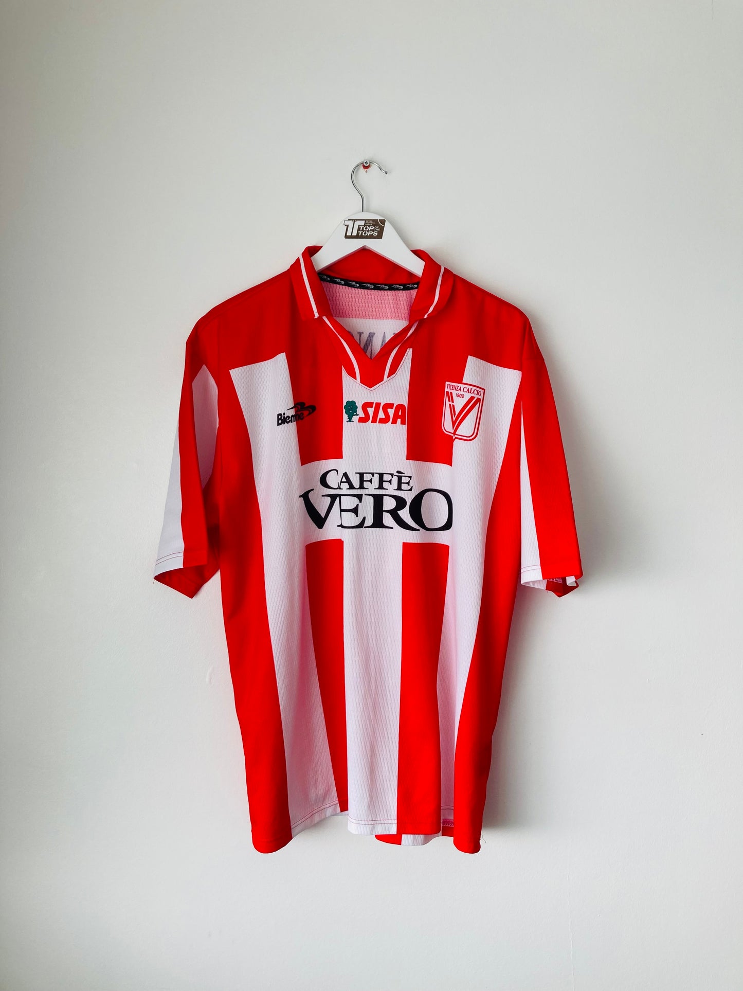 Vicenza home football shirt 2004/05 XL
