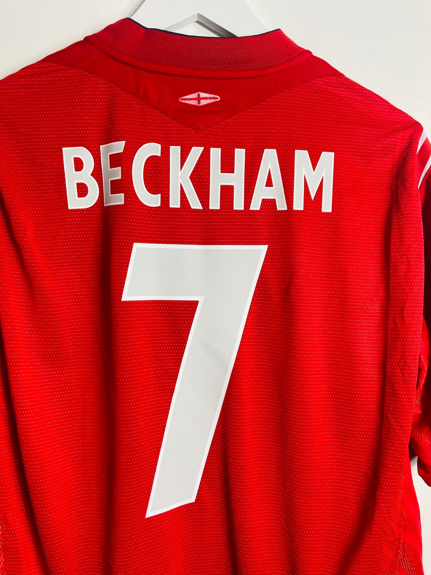 England away football shirt Euro 2004 Beckham XL