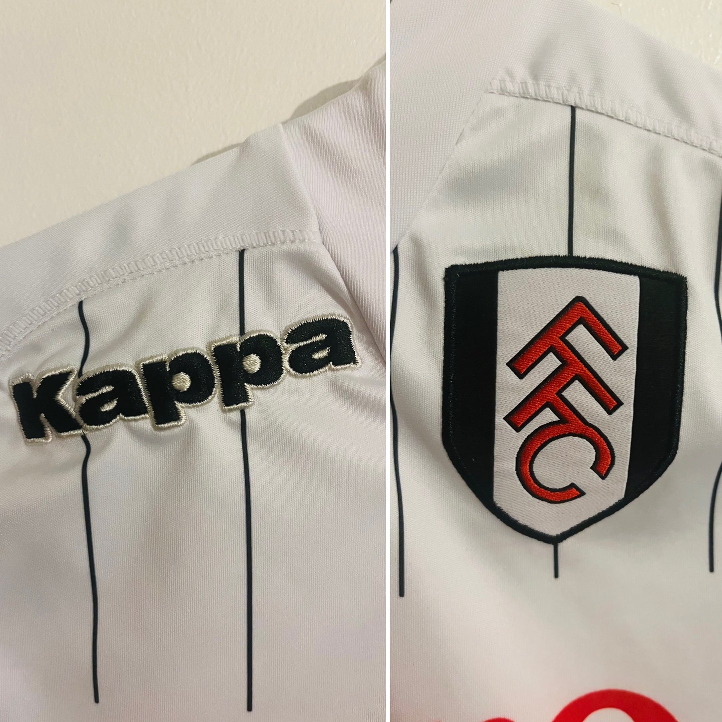 Fulham home football shirt 2012/13 Berbatov Medium