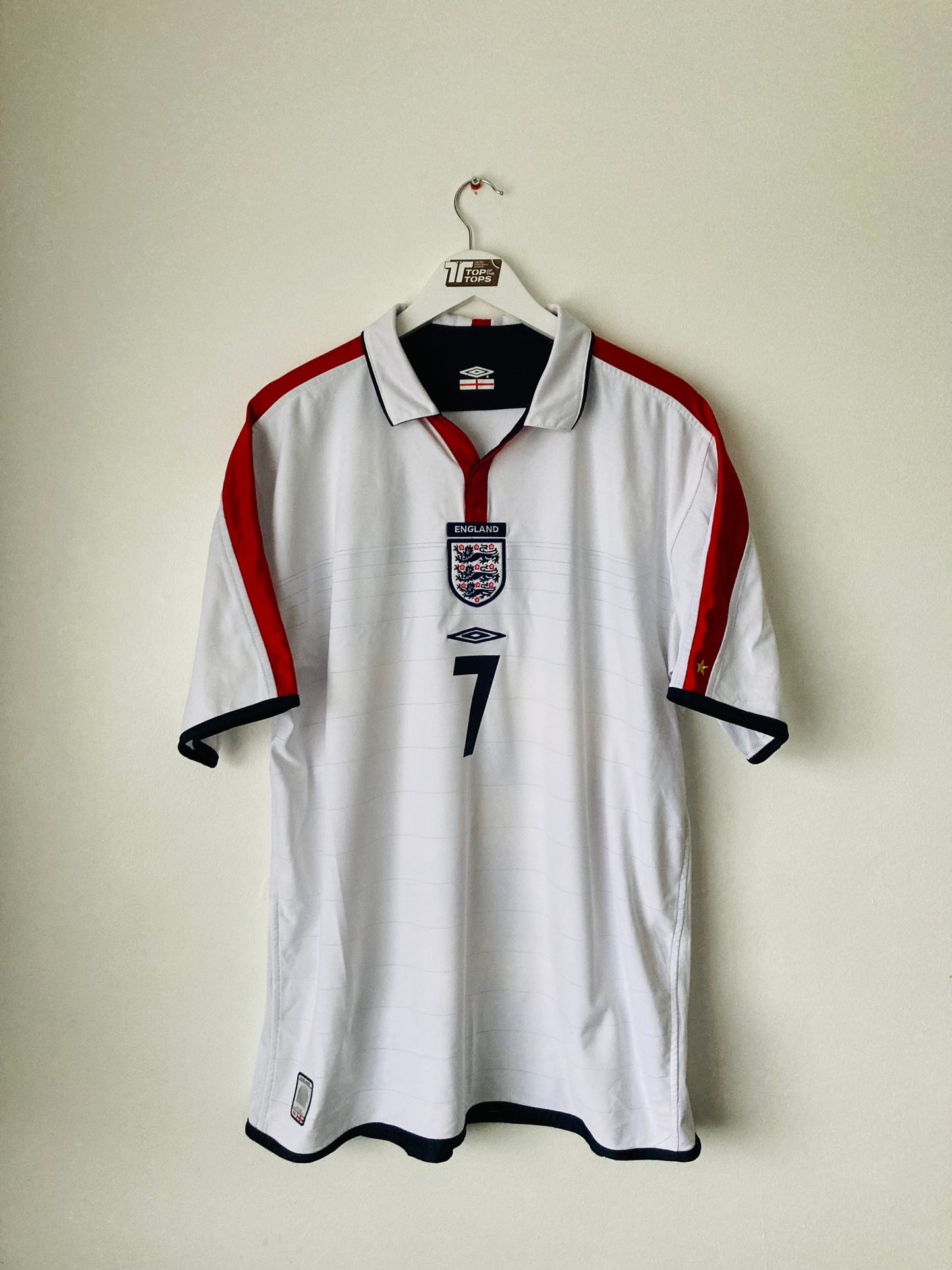 England home football shirt (reversible)
2003/05 Beckham XL