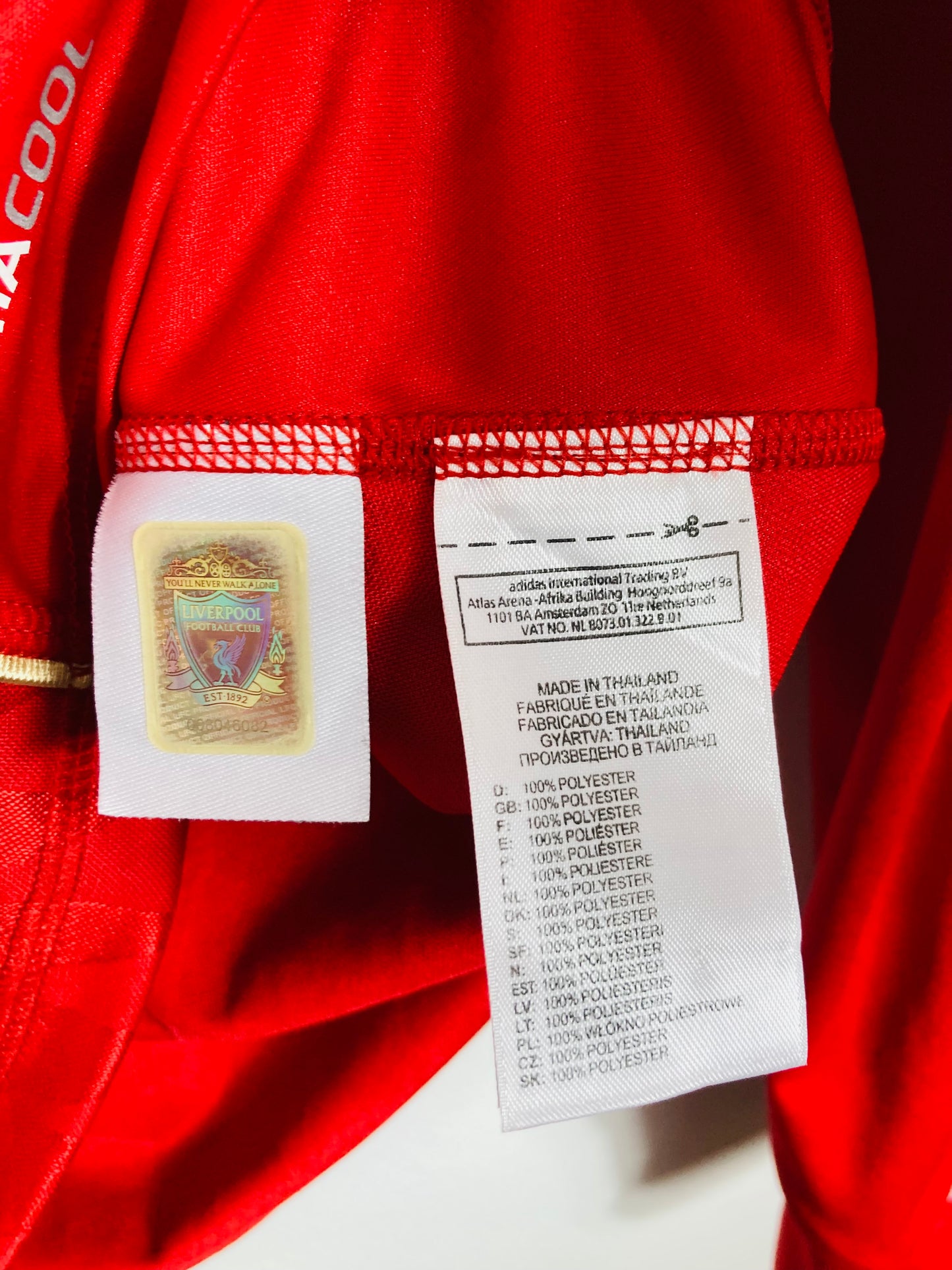 Liverpool home football shirt 2010/12 Maxi XL