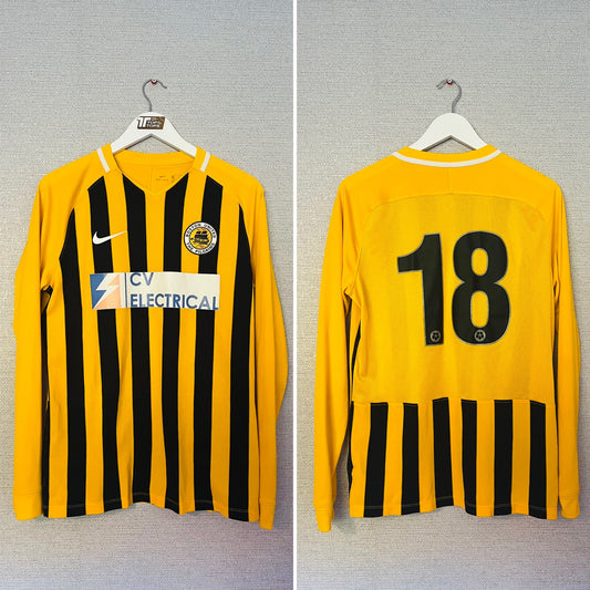 Boston United home football shirt 2018/19 no.18 Medium