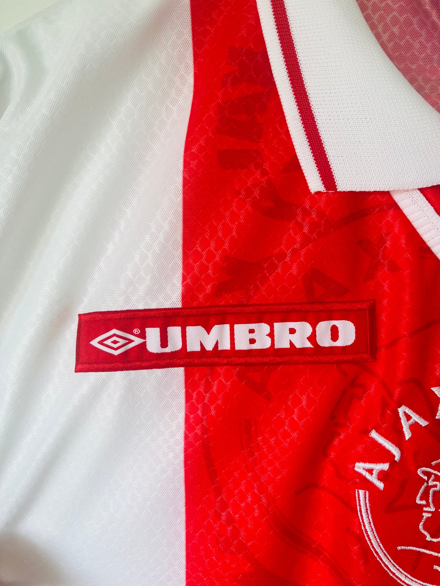 Ajax home football shirt 1998/99 Oliseh XL