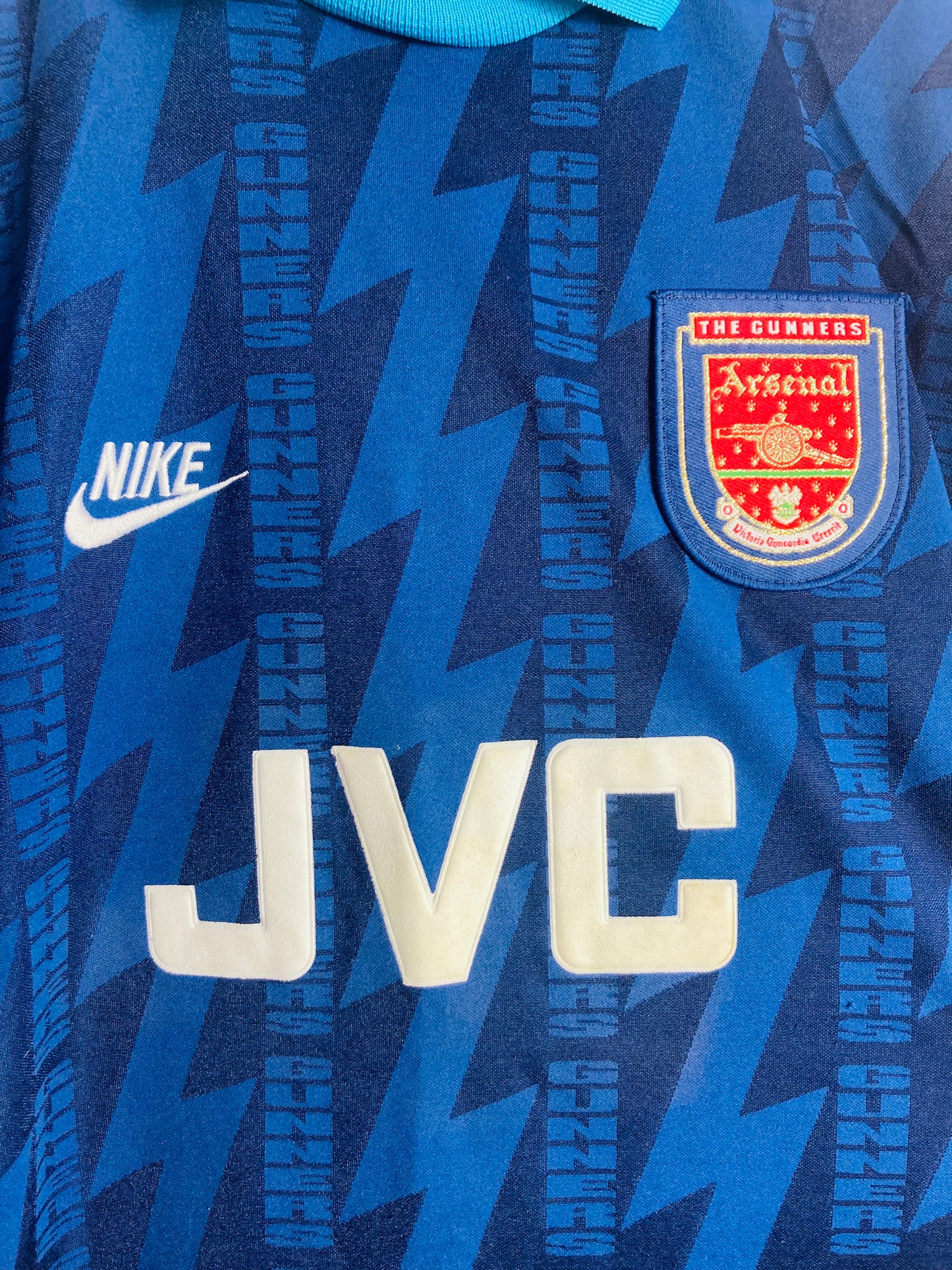 Arsenal away football shirt 1994/95 Wright XXL