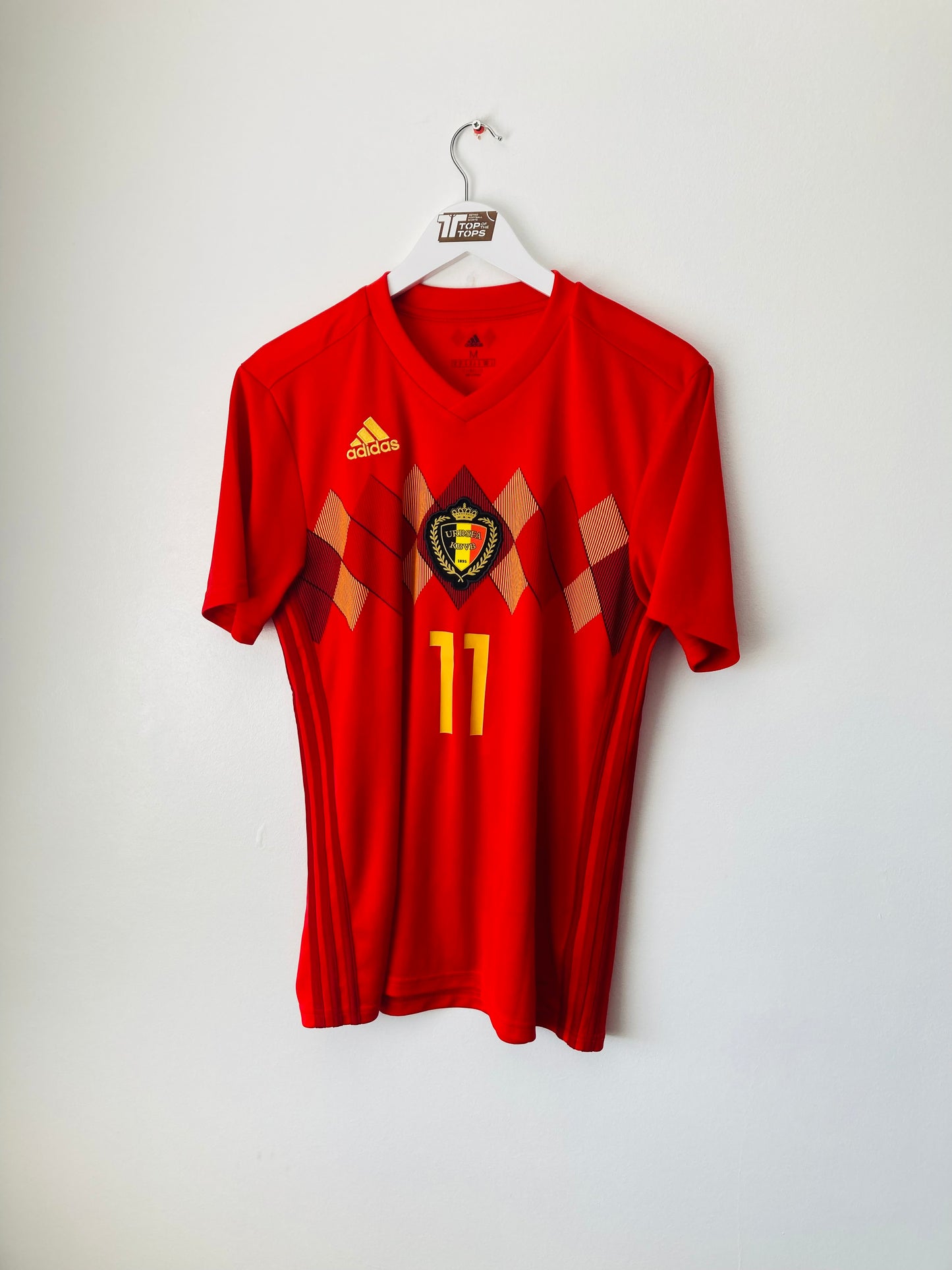 Belgium home football shirt W/C 2018 Carrasco Medium