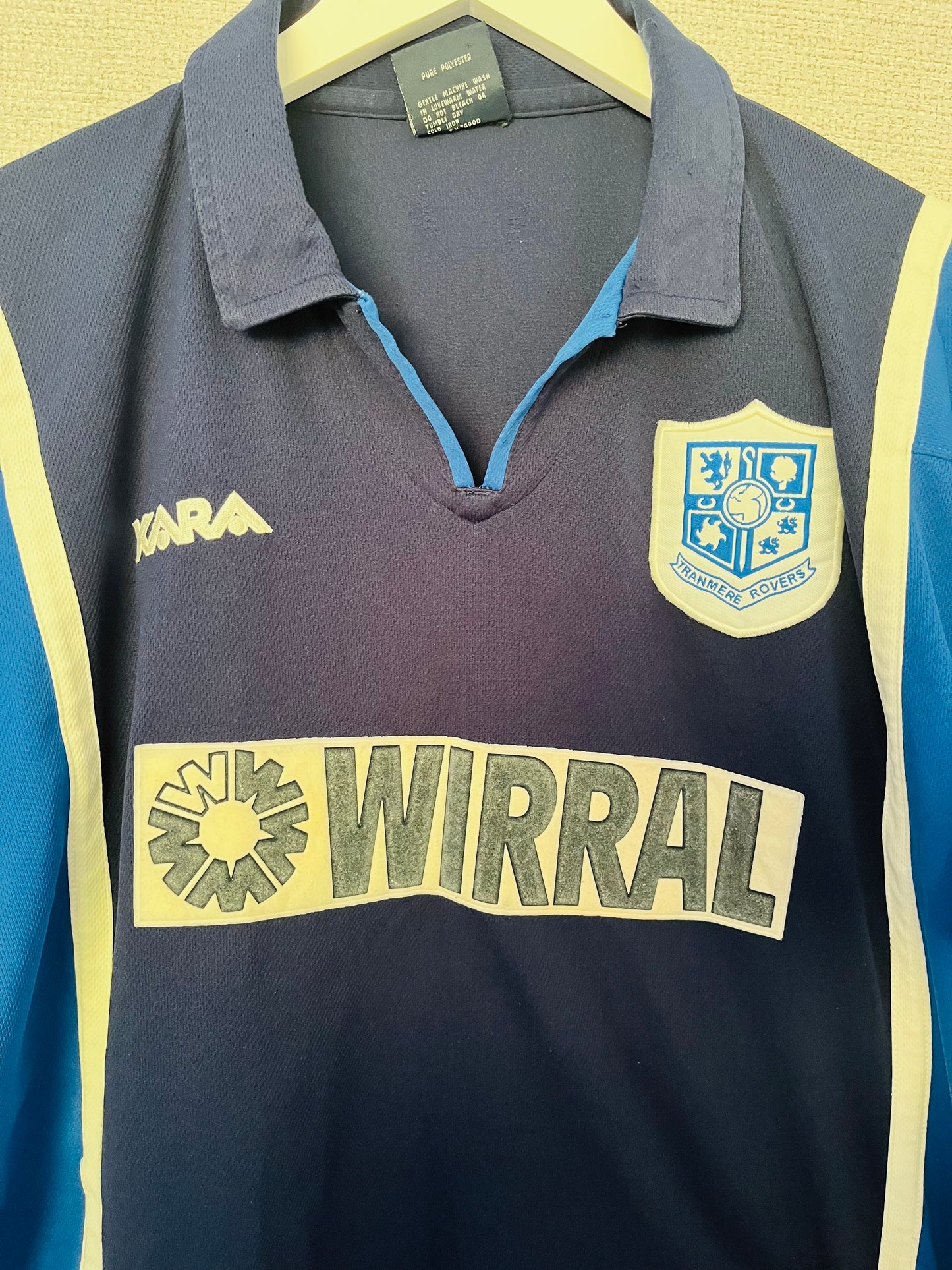Tranmere Rovers away football shirt 2000/02 Large