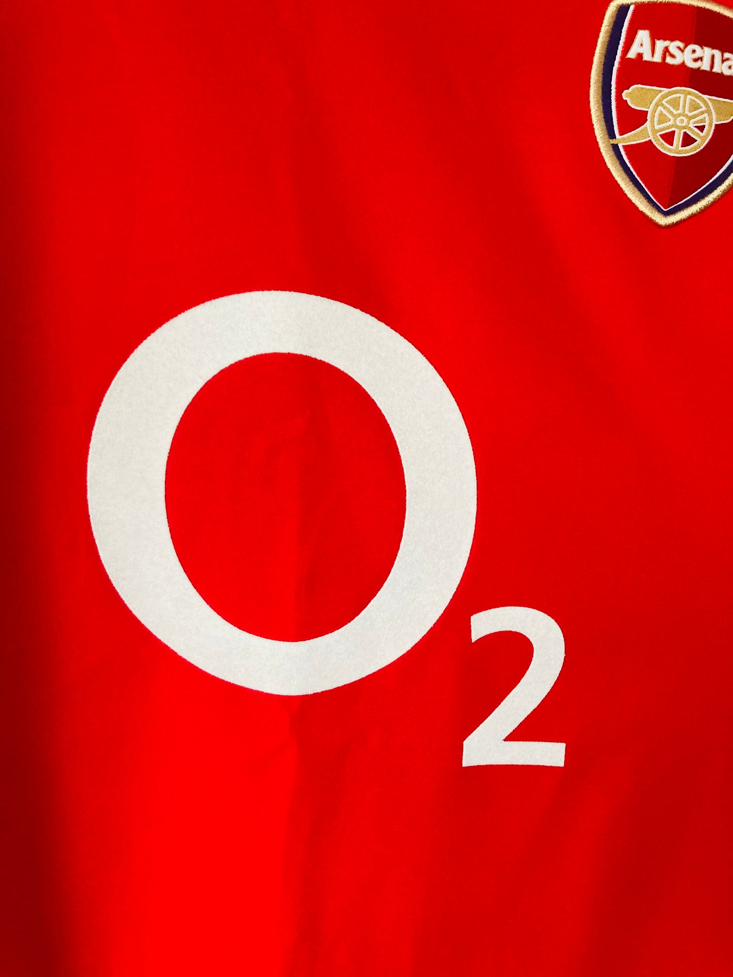Arsenal home football shirt 2002/04 Vieira XXL