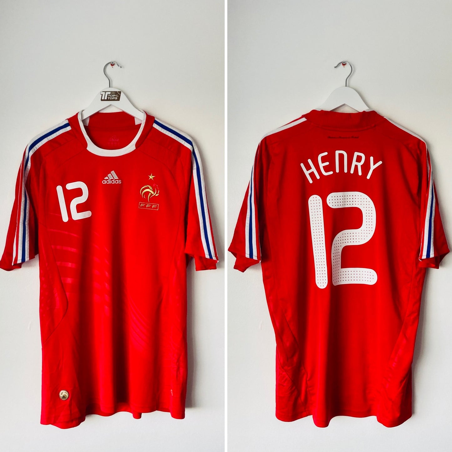 France away football shirt 2008/10 Henry Large