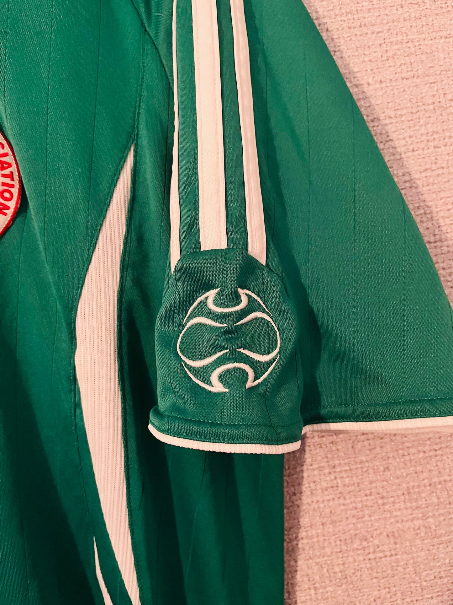 Nigeria home football shirt 2005/07 Okocha XL