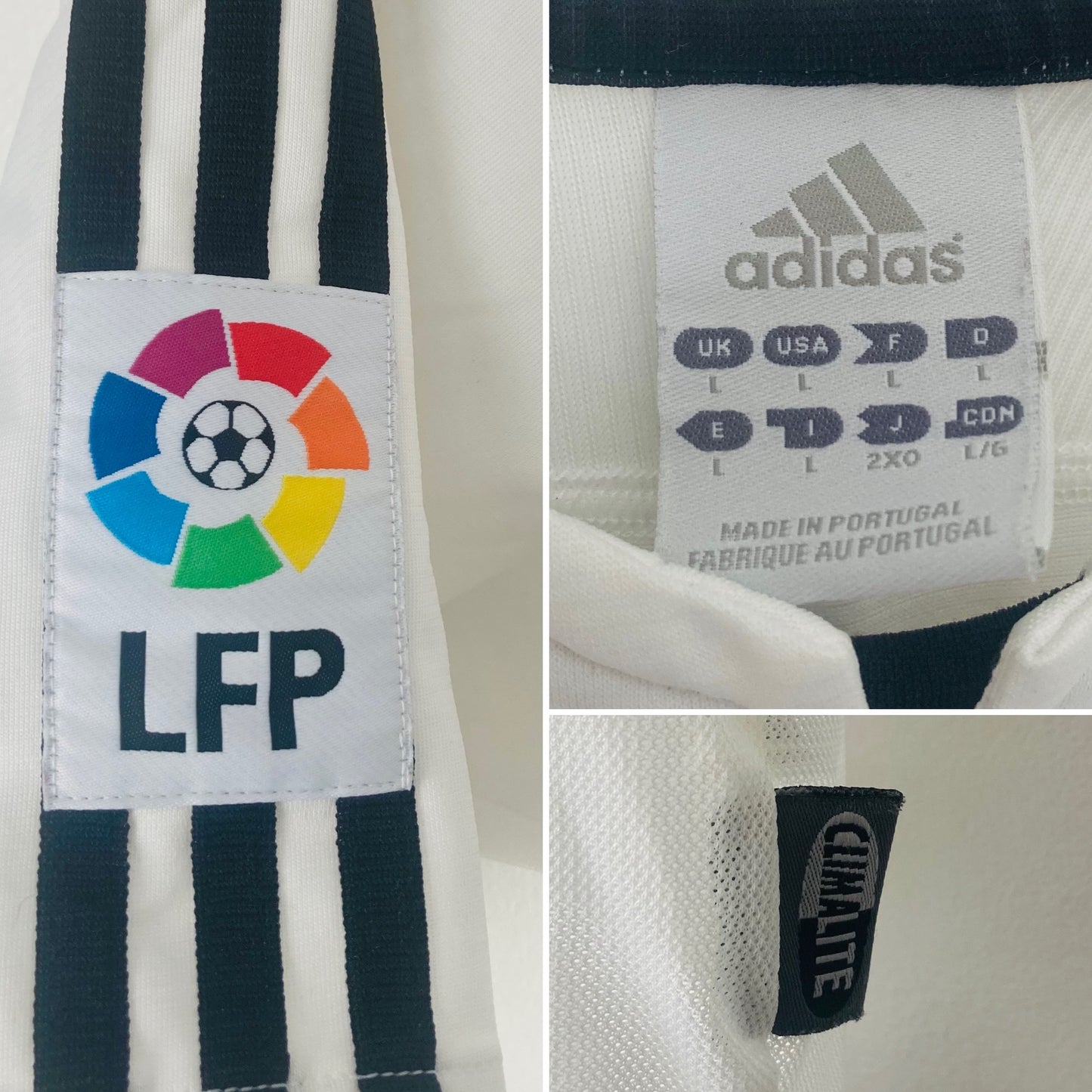 Real Madrid home football shirt 2003/04 R9 Large