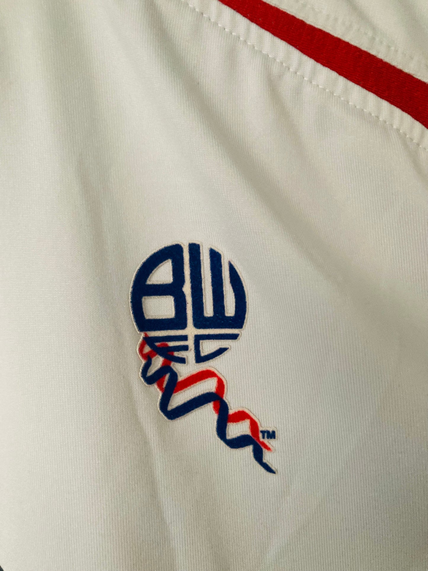 Bolton Wanderers home football shirt 2007/08 Stelios Large