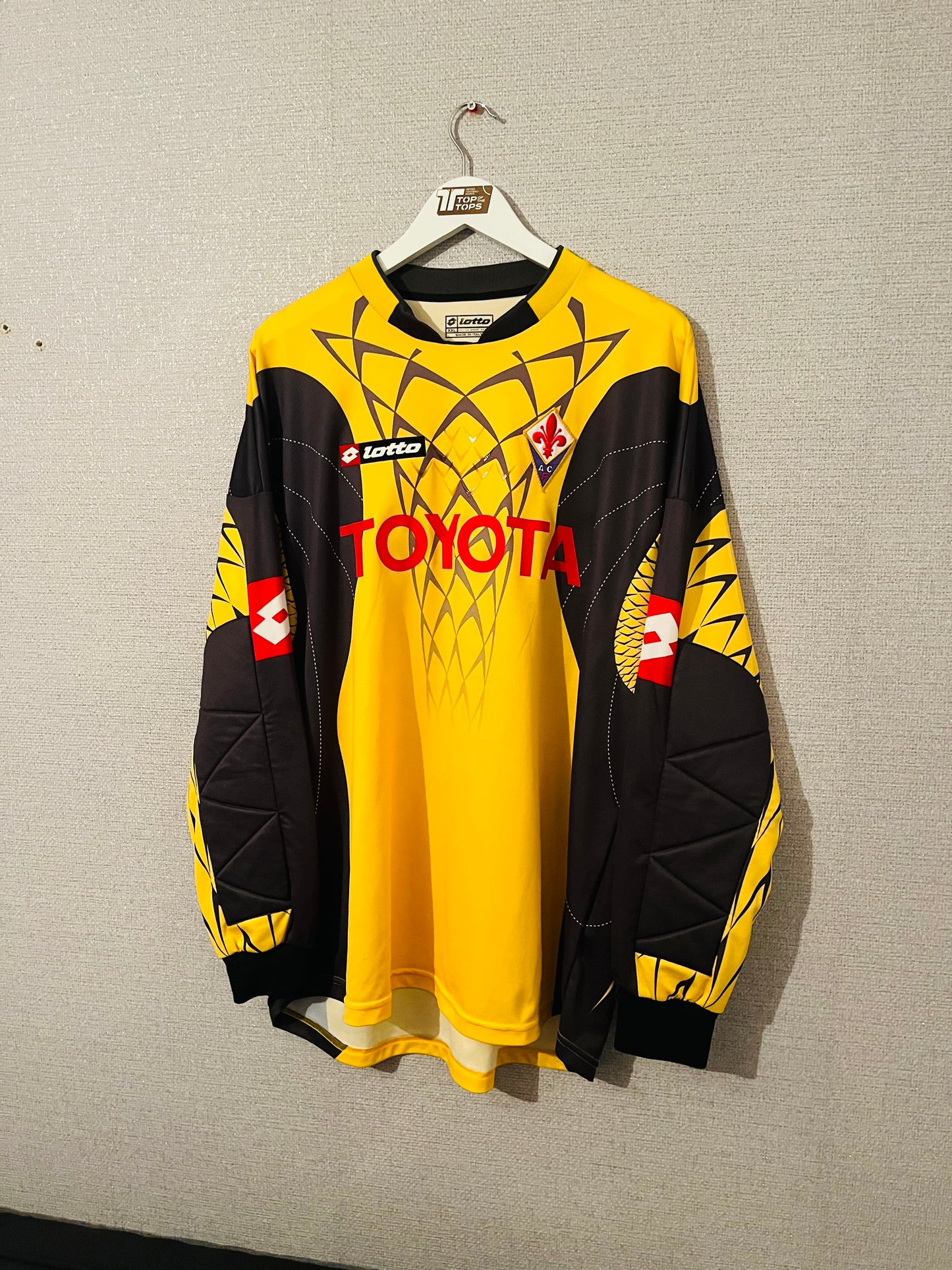 Fiorentina goalkeeper football shirt 2007/08 XXL