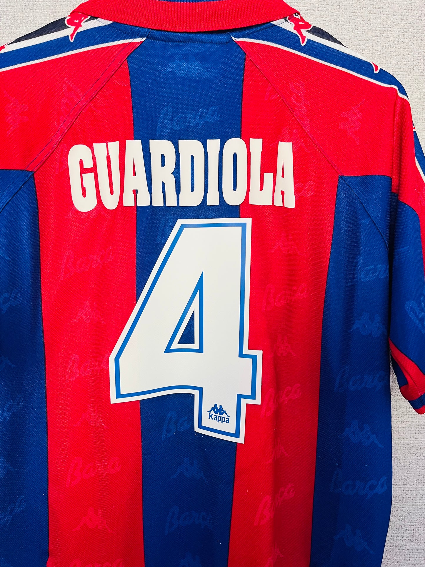 Barcelona home football shirt 1995/97 Guardiola Medium