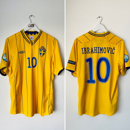 Sweden home football shirt   Euro 2012 Zlatan Large
