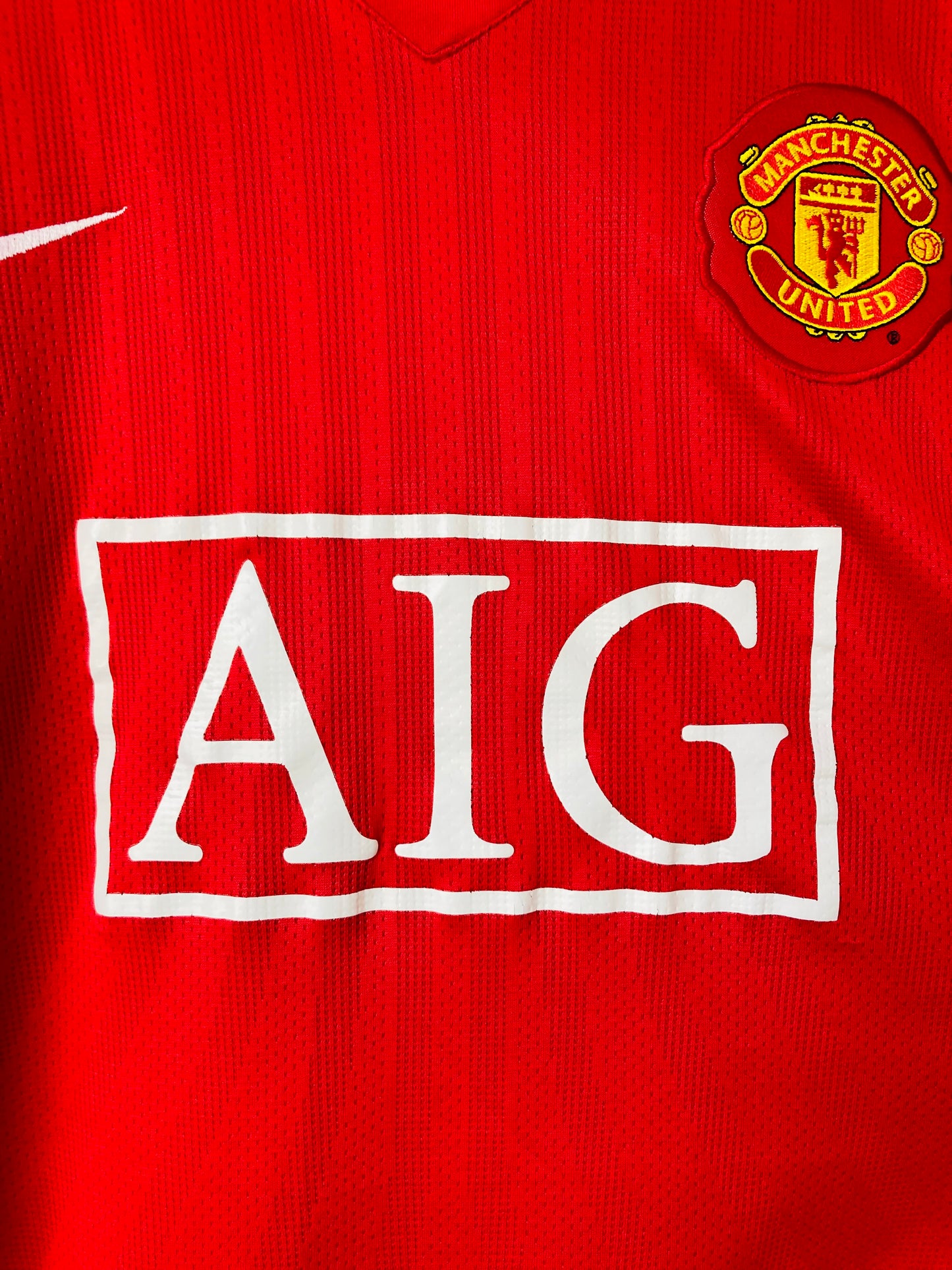 Manchester United home football shirt
2007/08 CR7 XXL