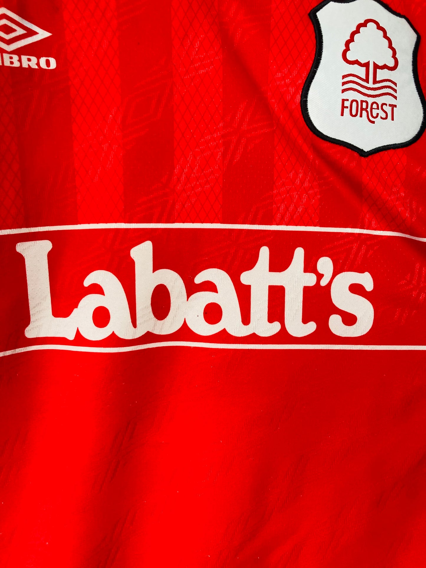 Nottingham Forest home football shirt
1994/96 Collymore Medium