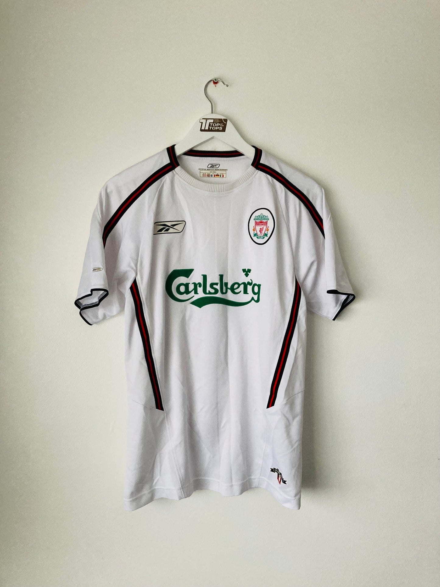 Liverpool away football shirt
2003/05 Riise small