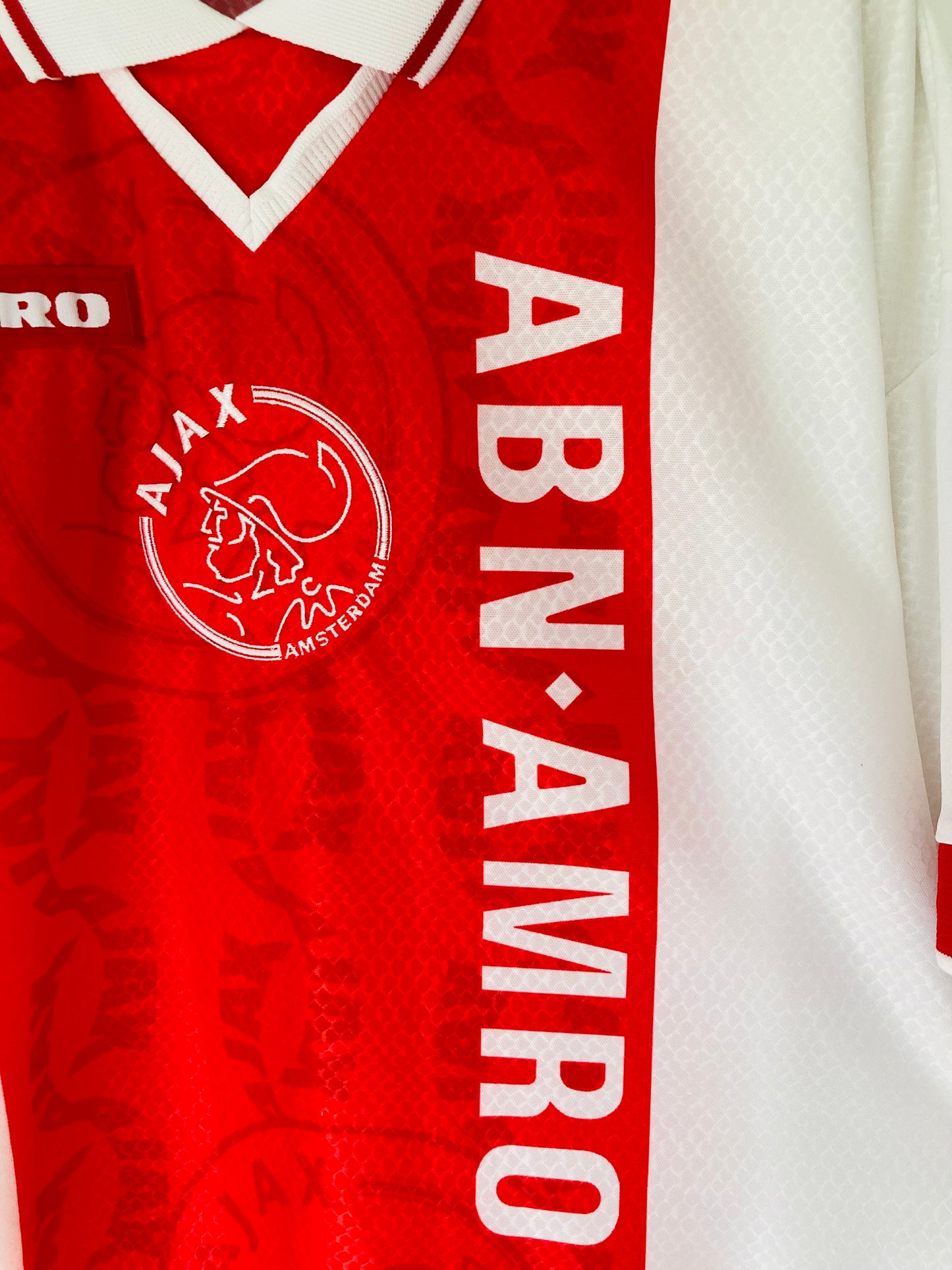 Ajax home football shirt 1998/99 Litmanen XL