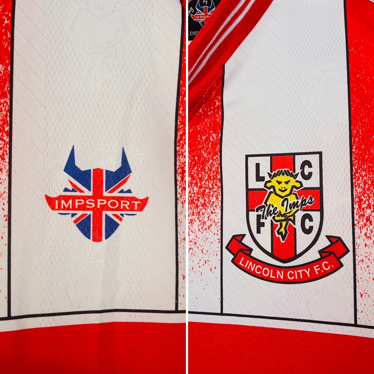 Lincoln City home football shirt 2001/02 XL