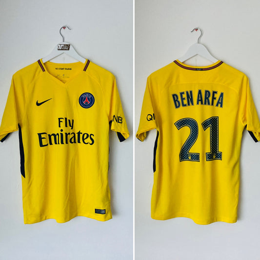 PSG away football shirt 2017/18 Ben Arfa Medium