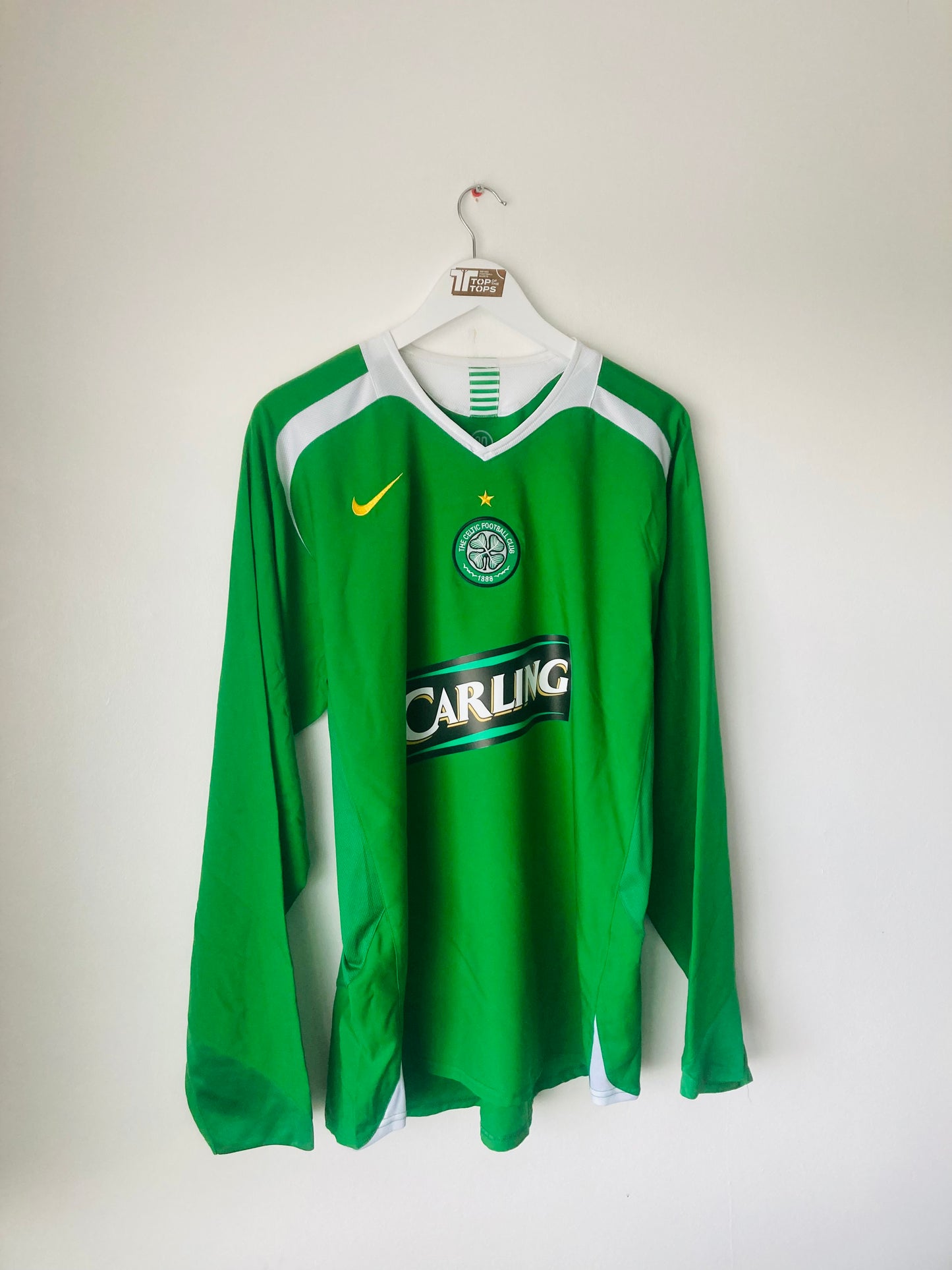 Glasgow Celtic away football shirt (player issue) 2005/06 Nakamura XL