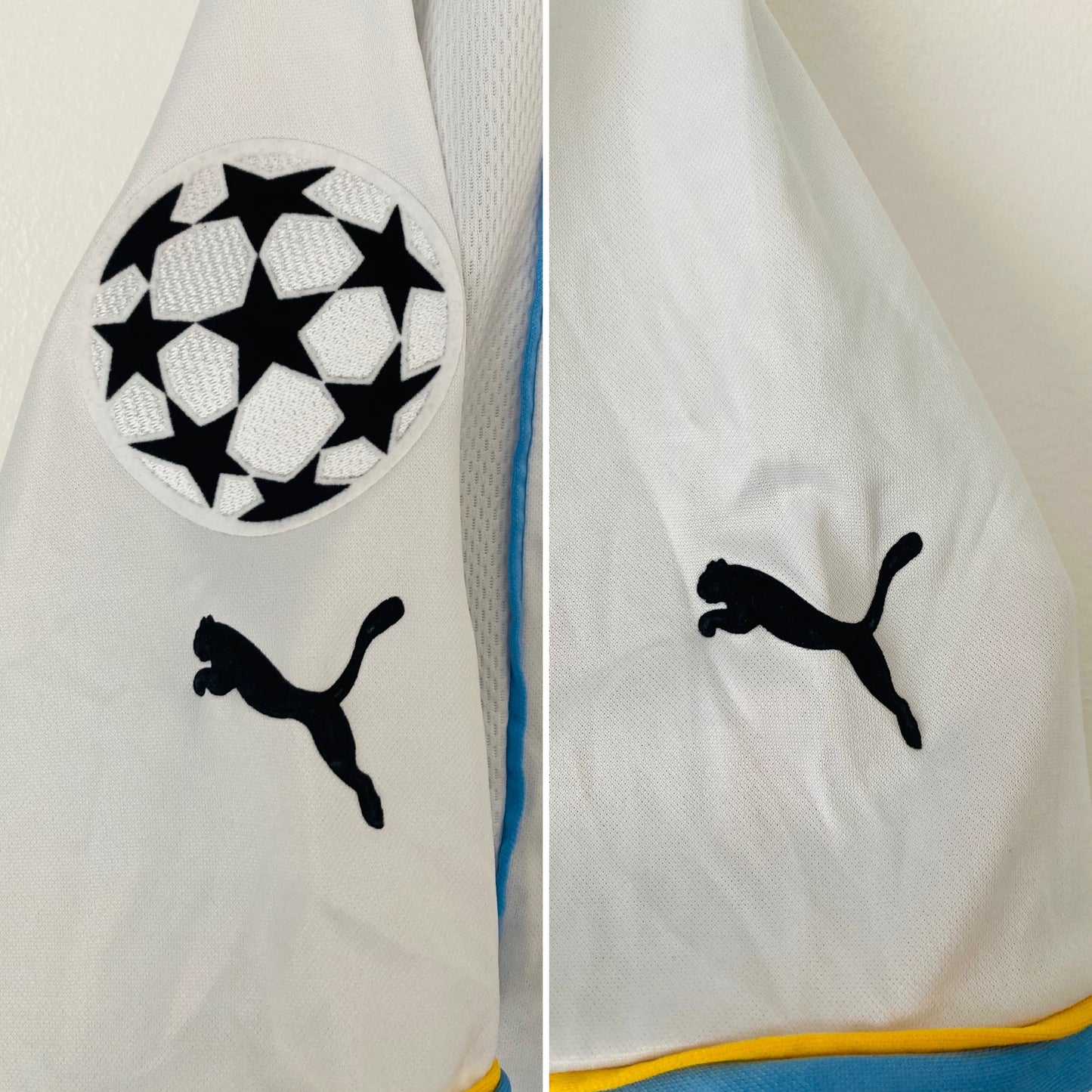 Lazio European Away football shirt 2001/02 Couto Large