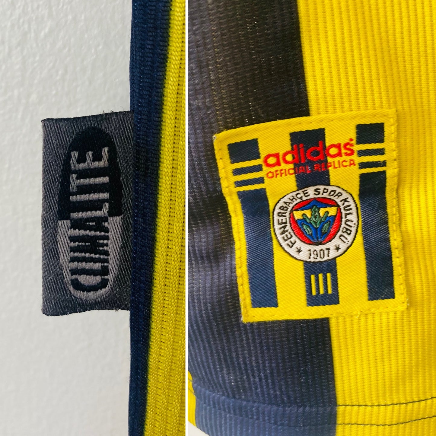 Fenerbahce home football shirt 1999/2000 Medium