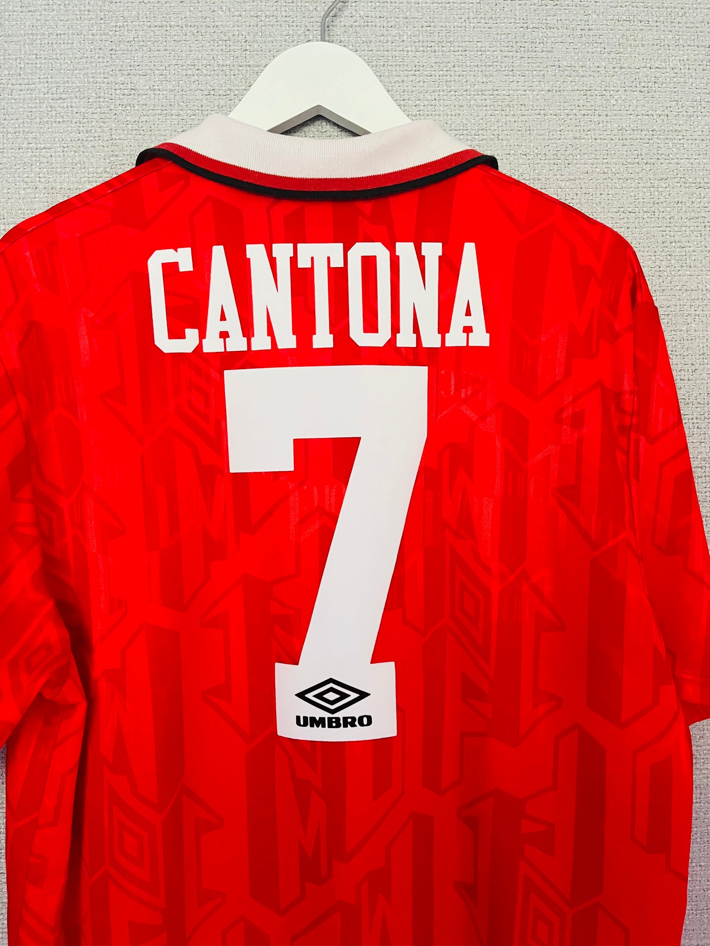 Manchester United home football shirt 1992/94 Cantona XL