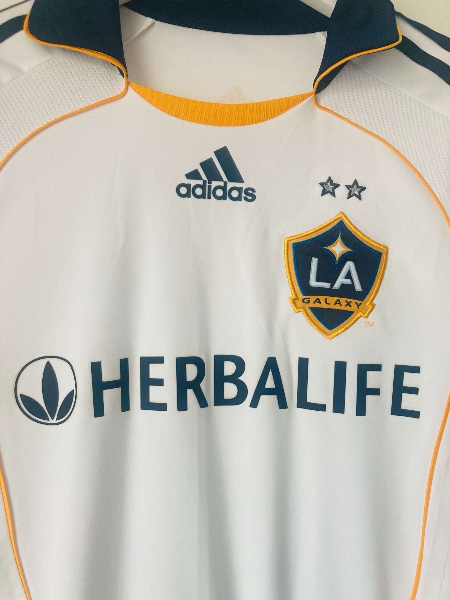 LA Galaxy home football shirt (player spec) 2008/09 Donovan small