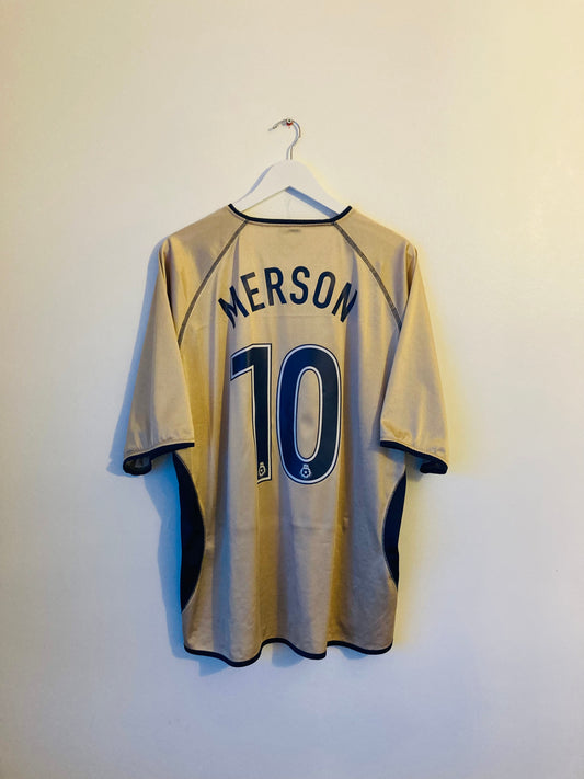 Portsmouth away football shirt
2002/03 Merson XL